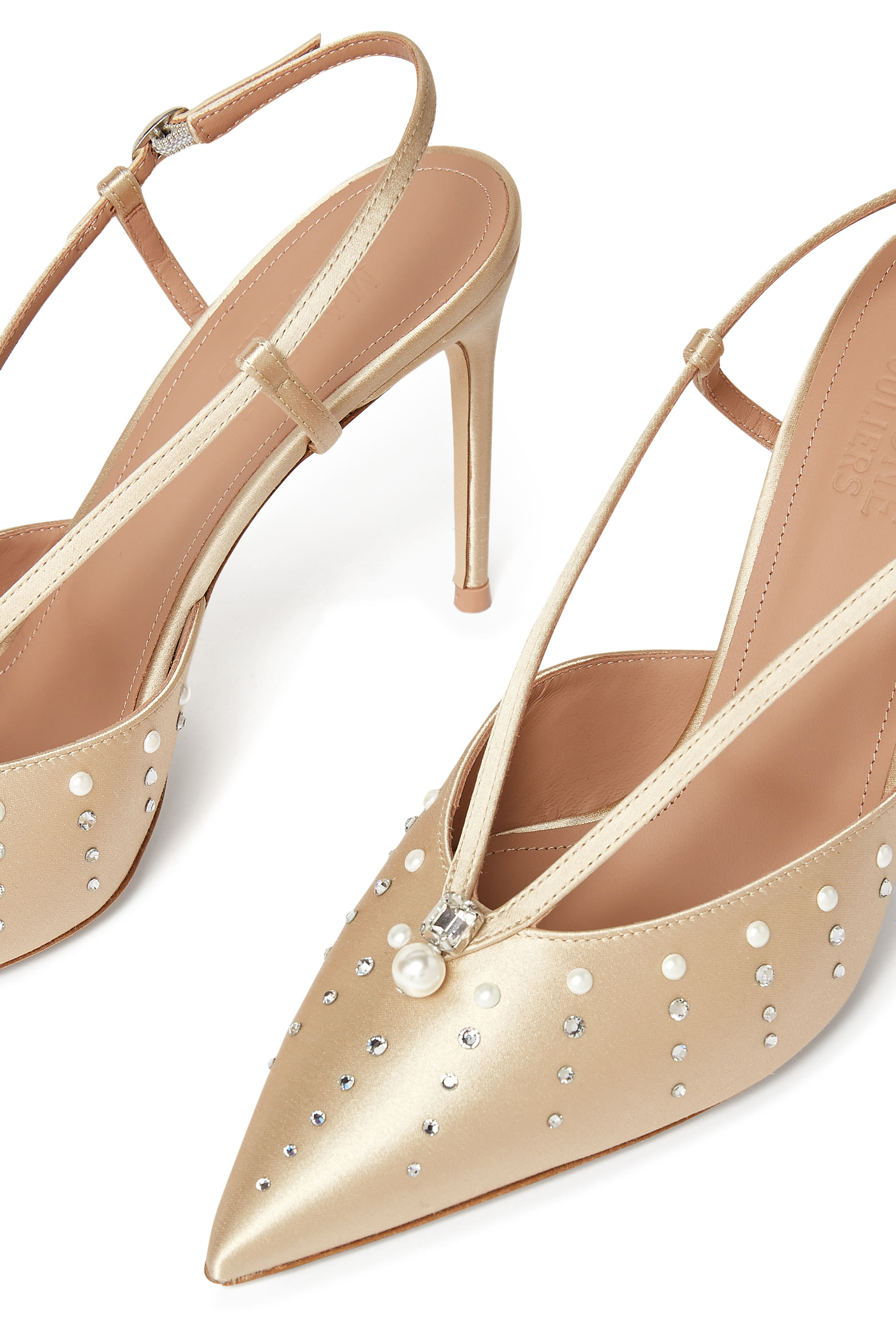 Moore 90 Satin Pumps