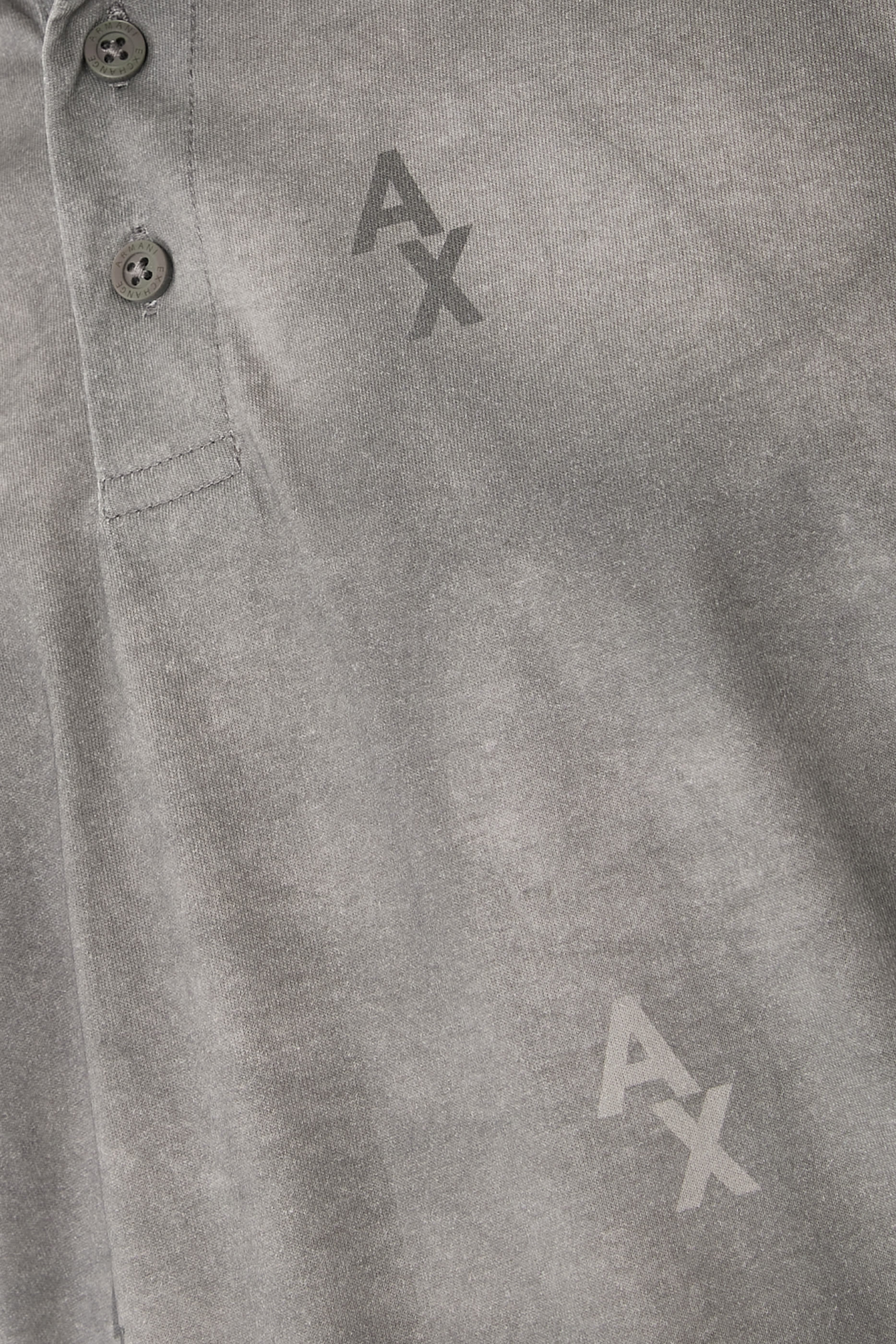 Shaded Print Polo Shirt