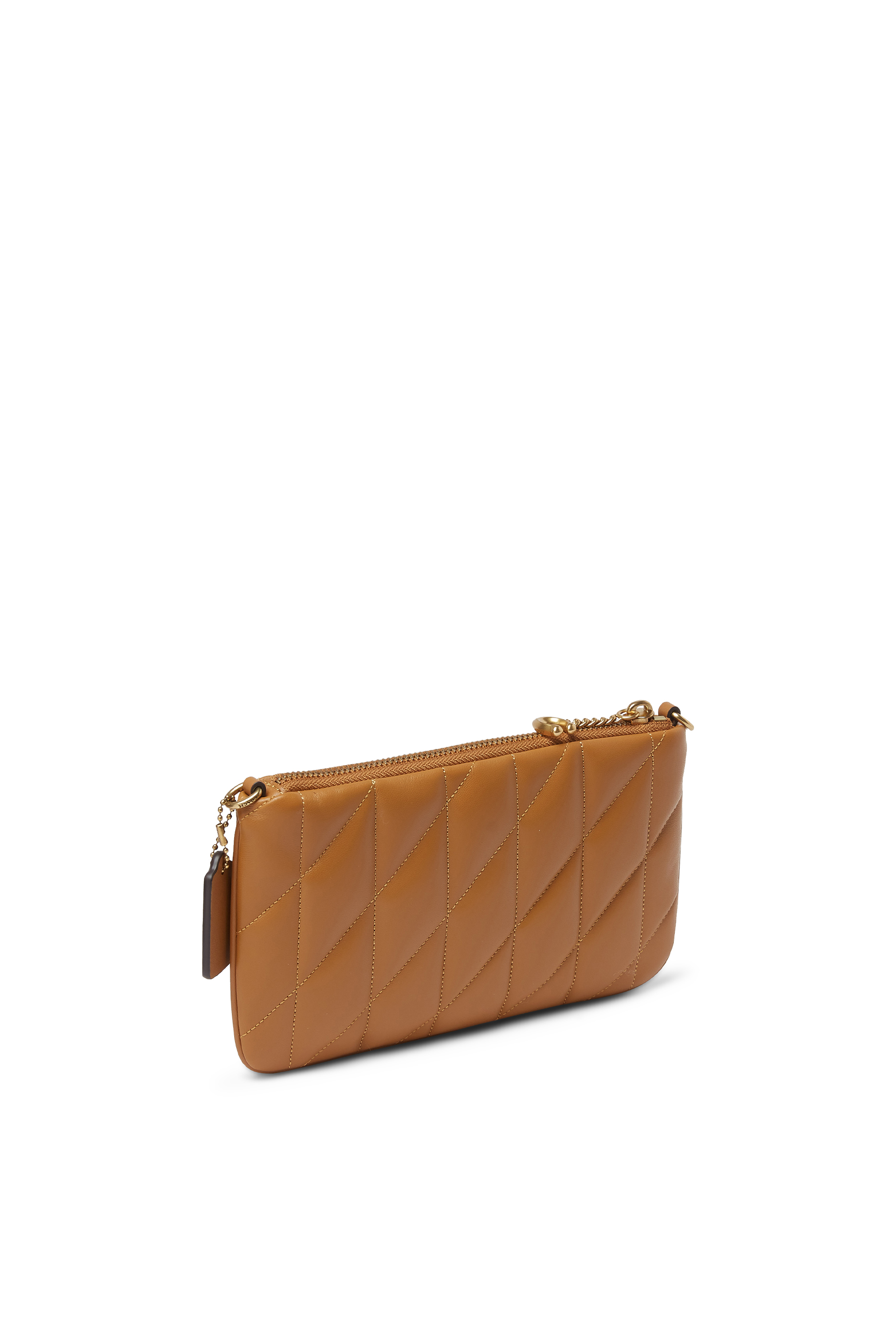 Pouch Bag in Quilted Leather
