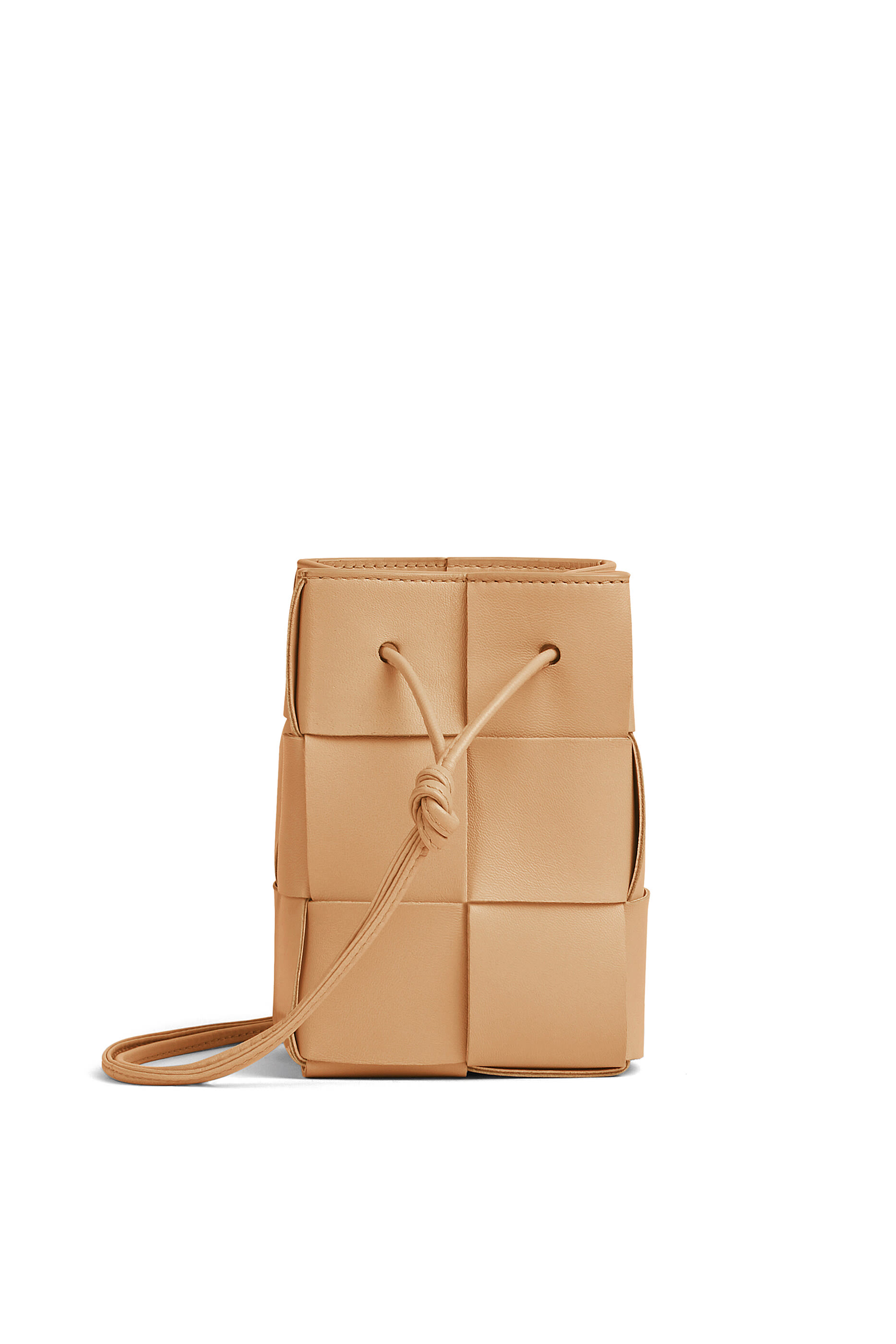 Mini Cassette Cross-Body Bucket Bag