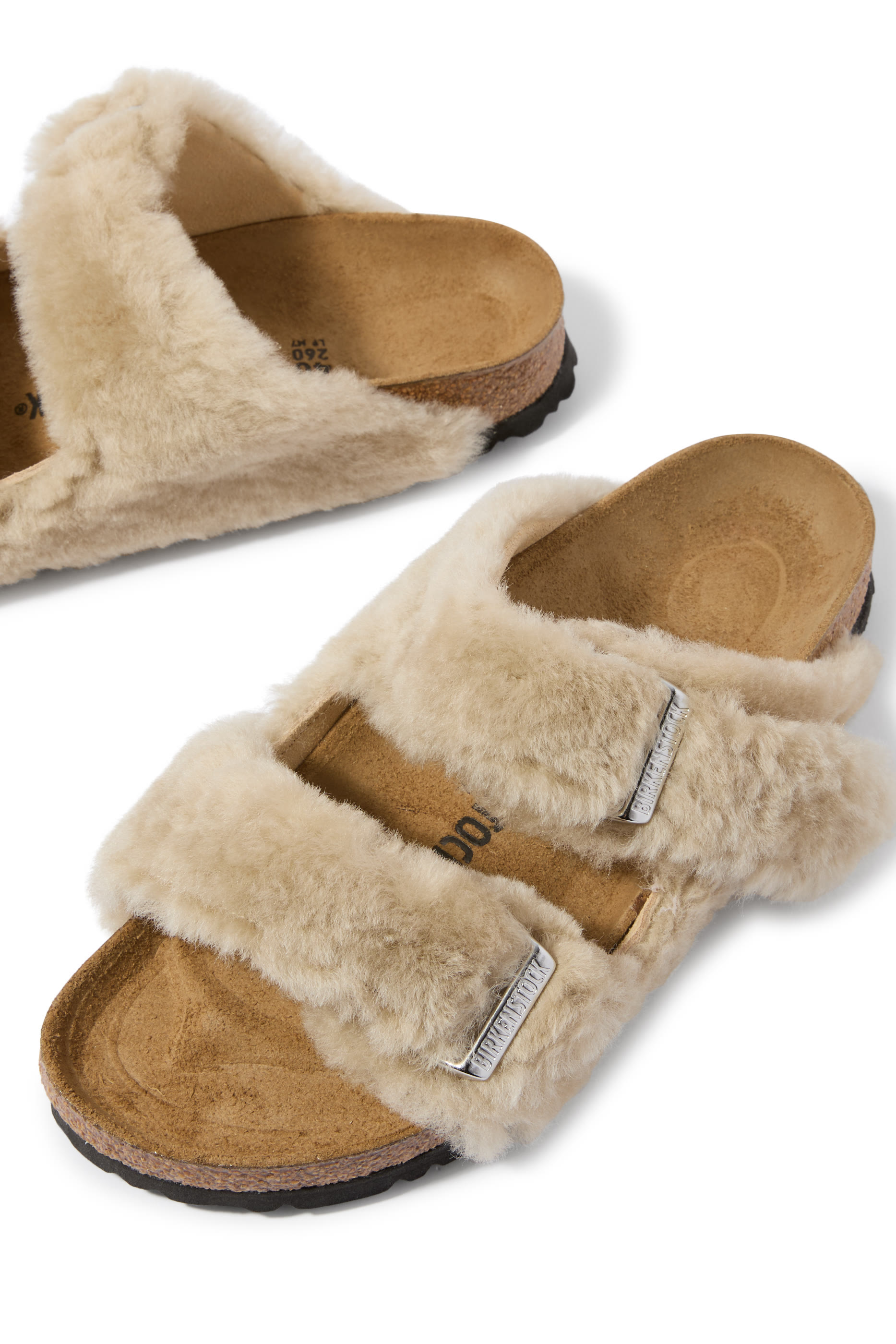 Arizona Shearling Cover Slides