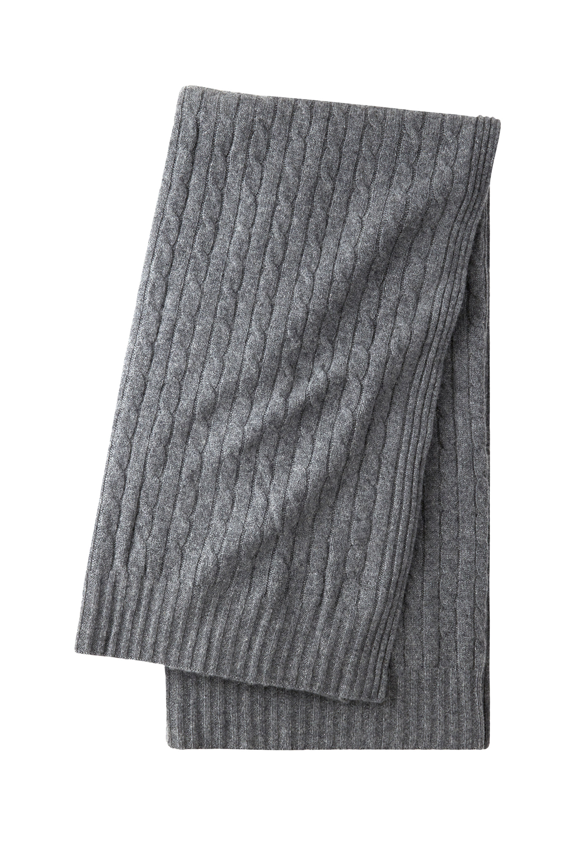 Cable Cashmere Throw 