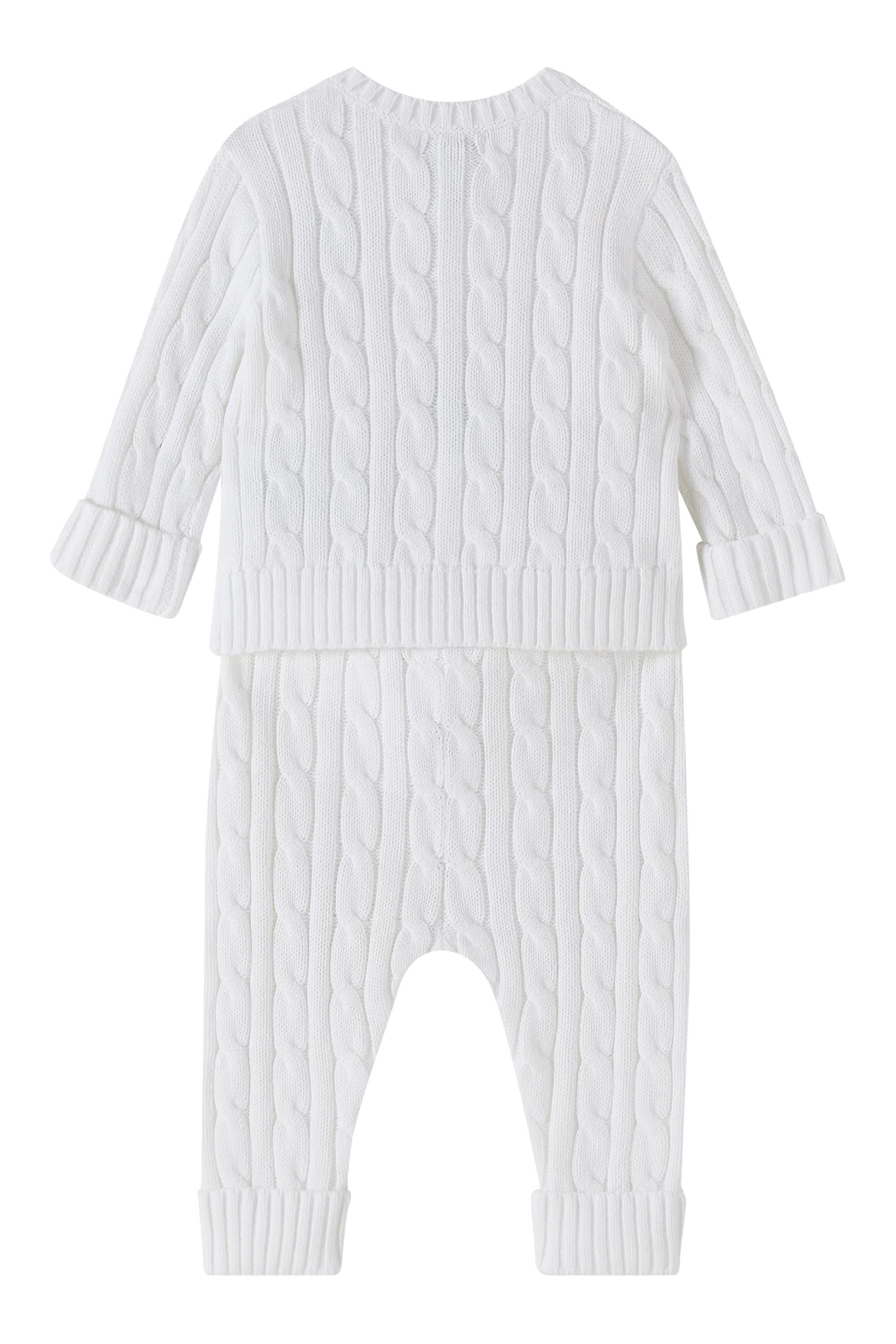 Kids Cotton Cardigan and Pants Set
