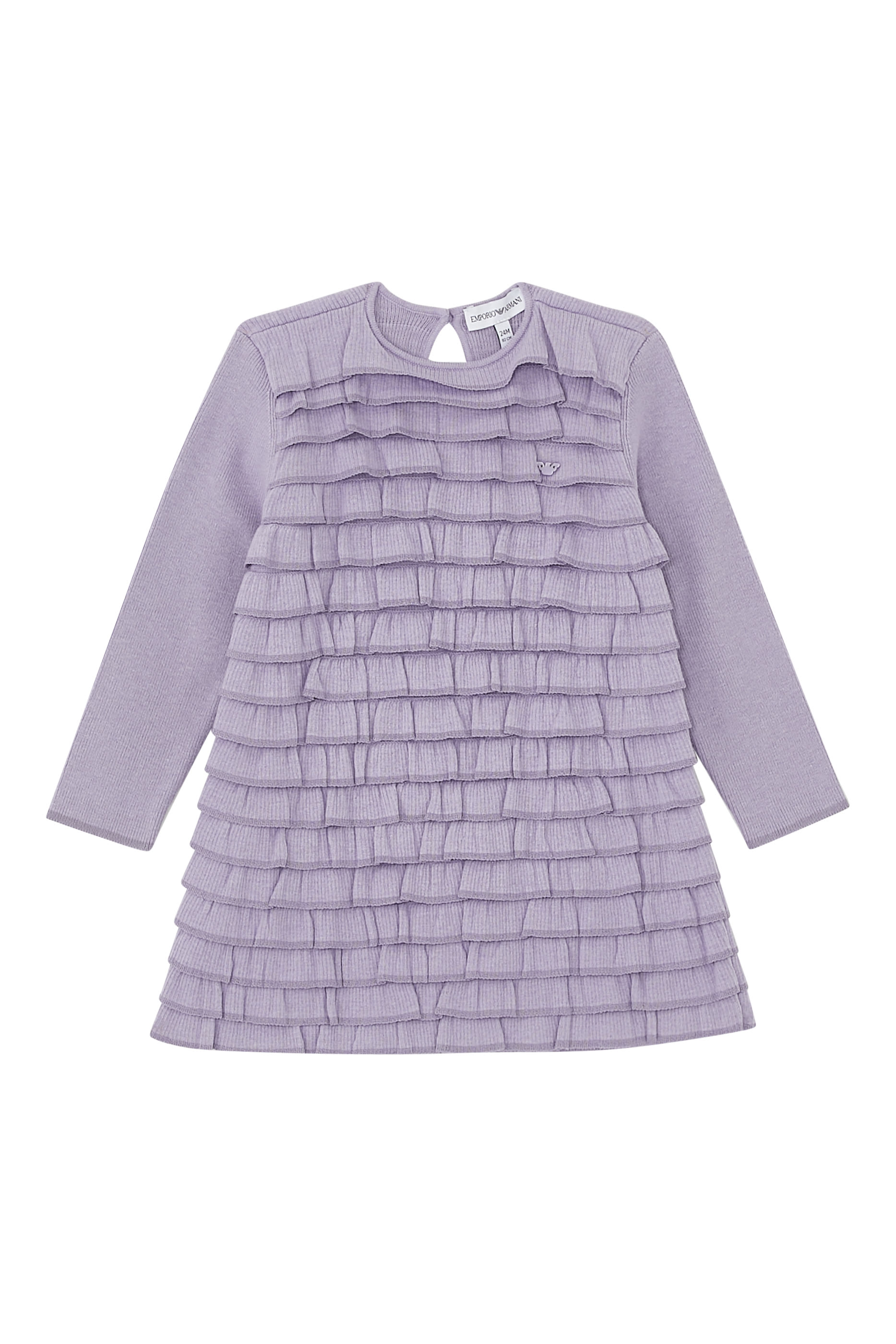 Baby Knit Frill Detail Dress