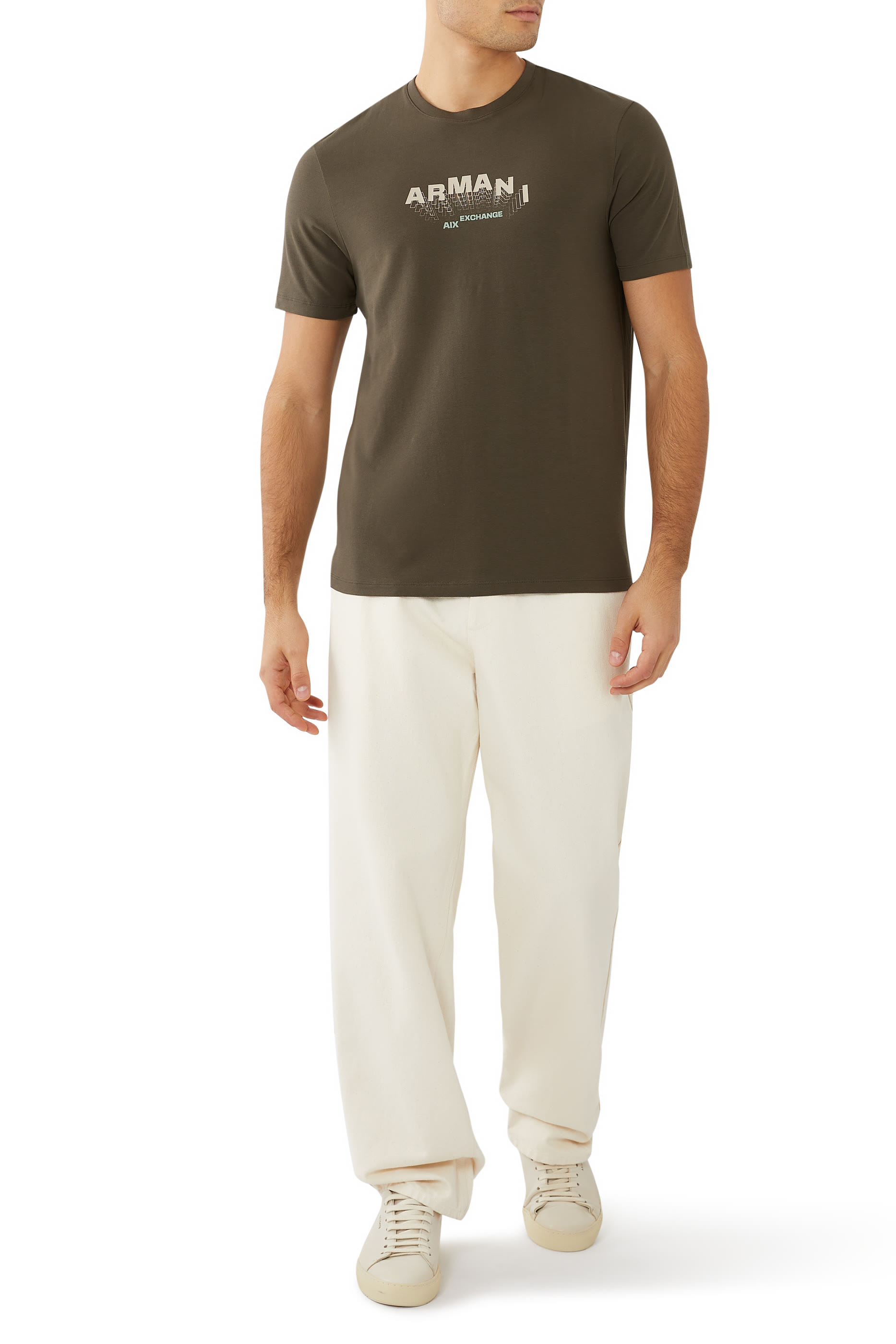 3D Logo Slim Fit T-Shirt