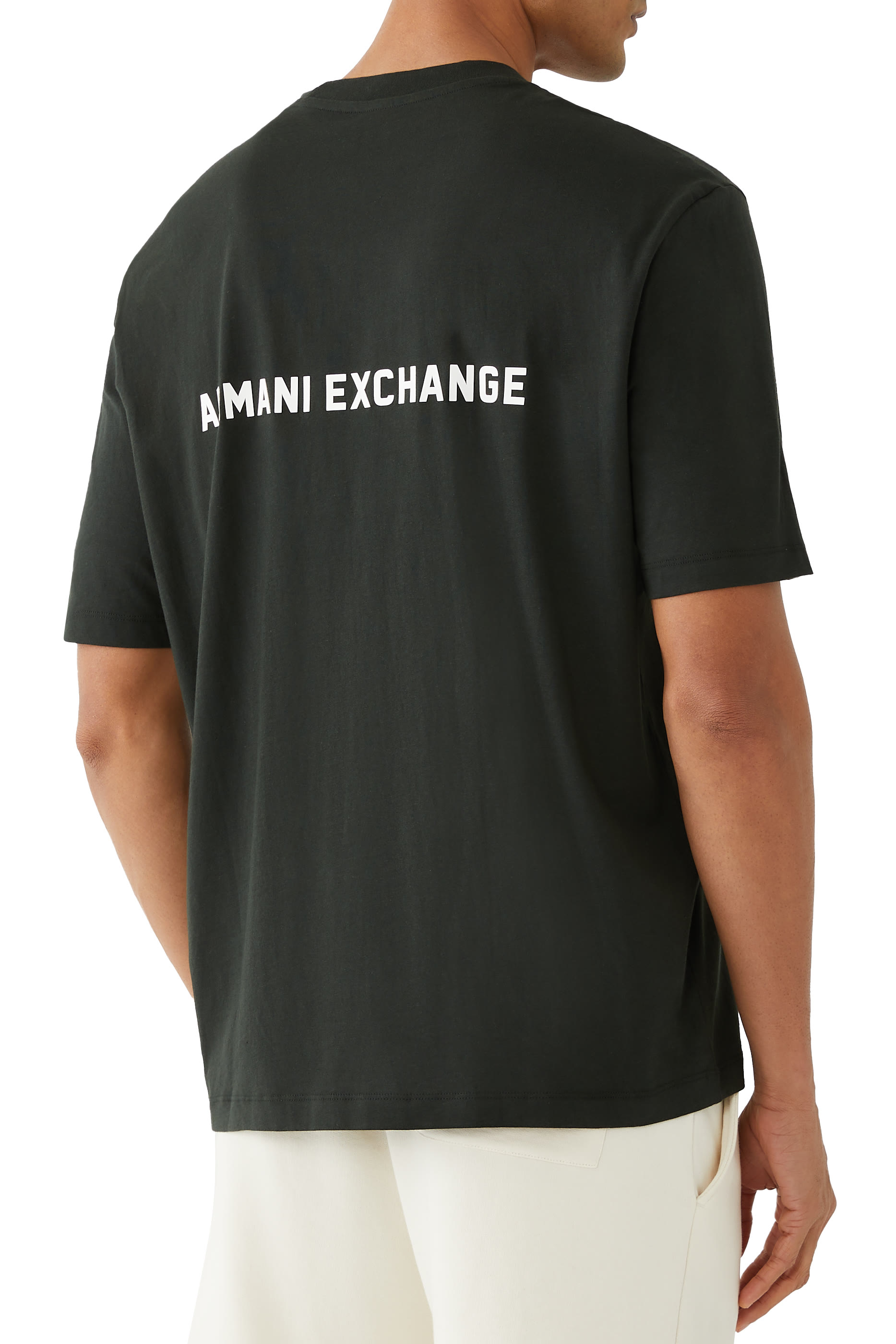 Logo-Print Front and Back T-Shirt