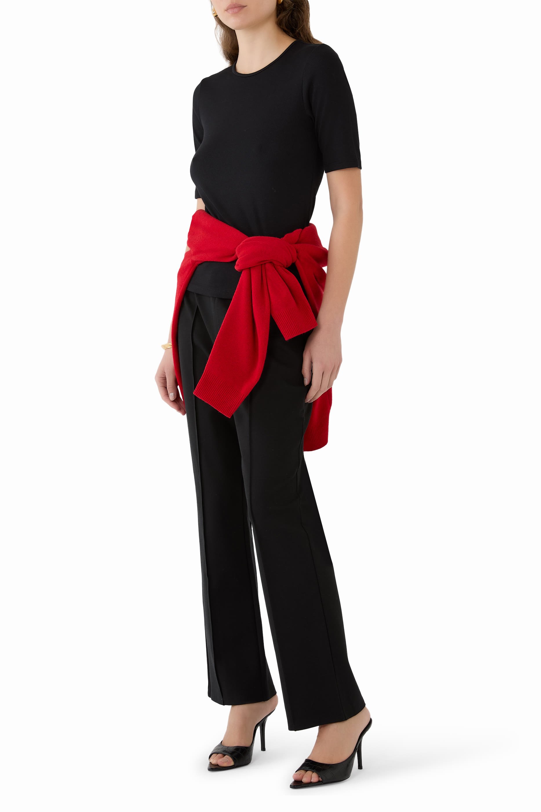 Organic Cotton Stretch Rib T-Shirt