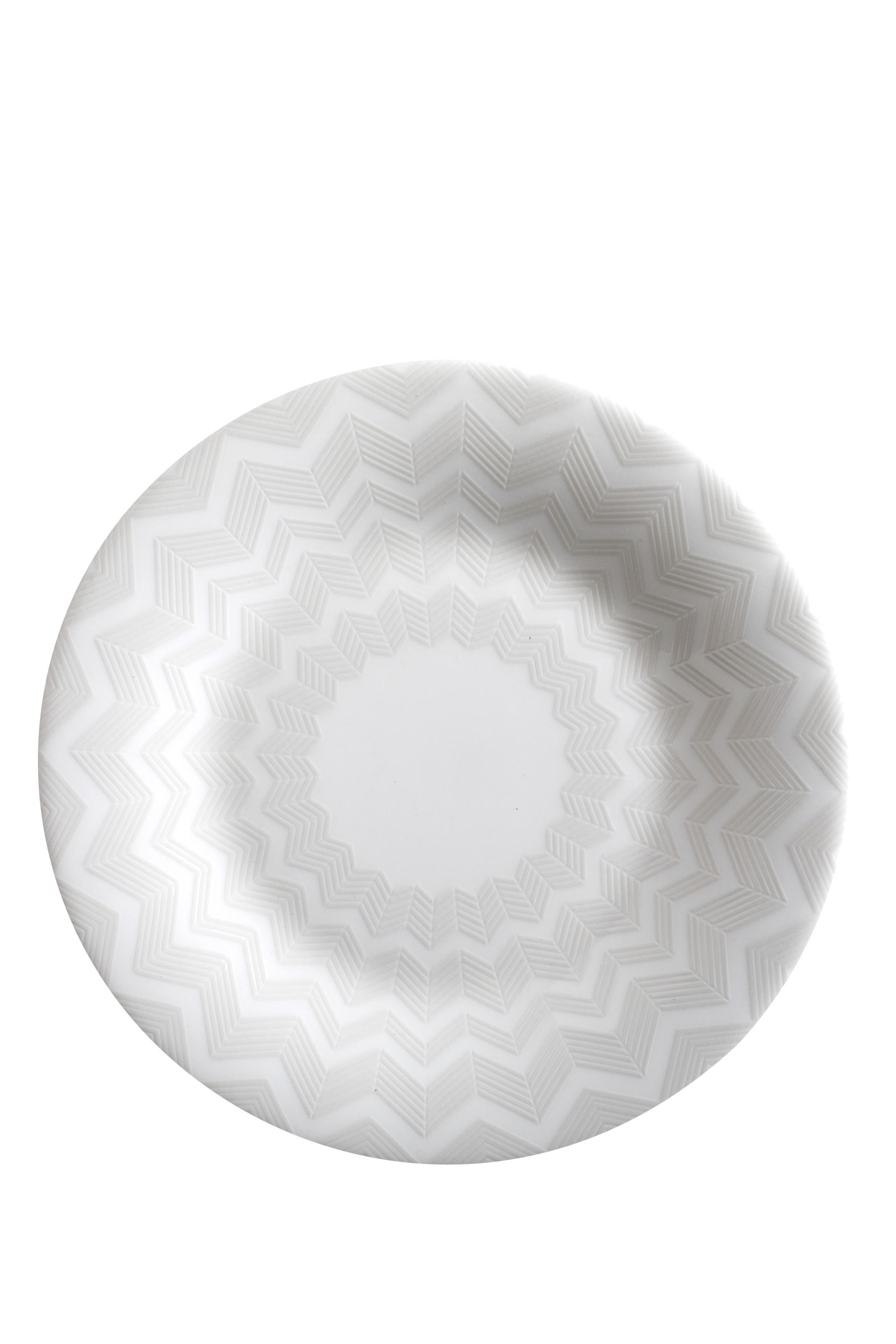 Zig-Zag Round Plate