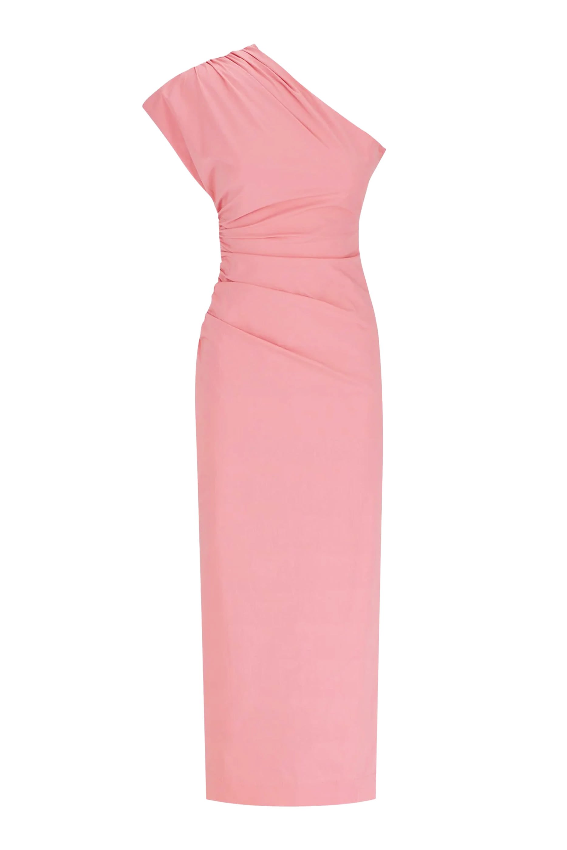 Campbell Asymmetrical Midi Dress 