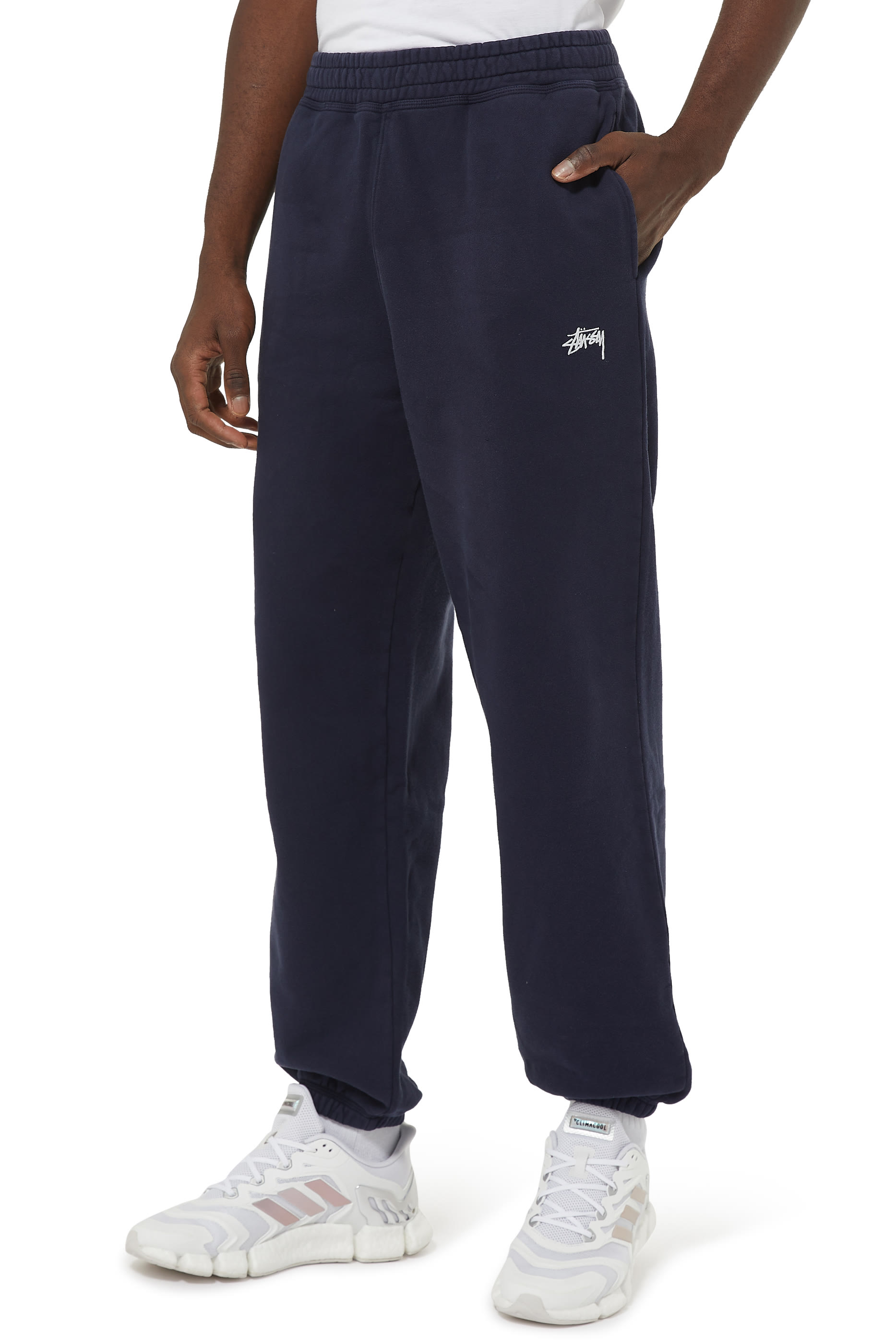 Garment Dyed Cotton Fleece Stock Logo Pant