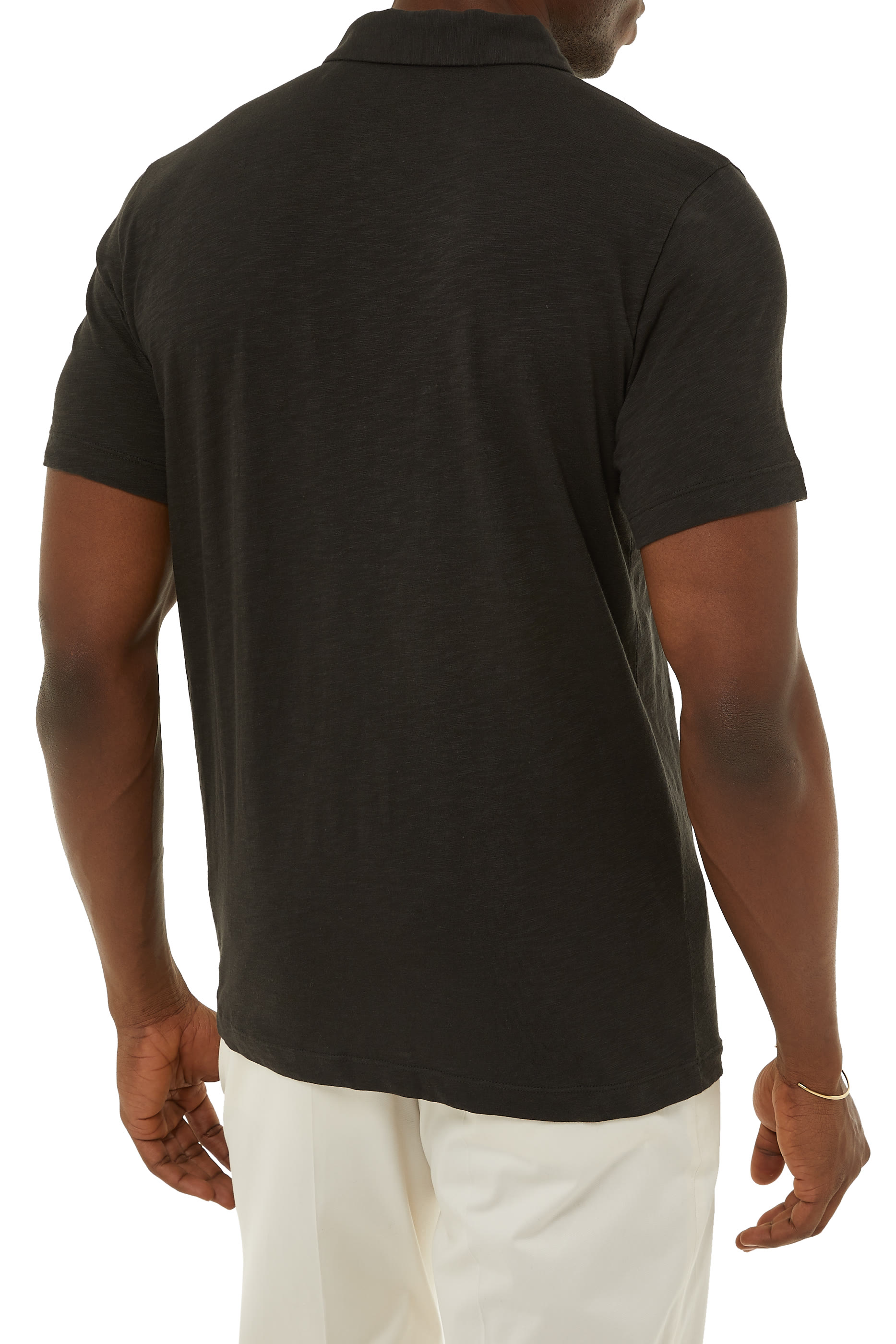 Cotton Jersey Polo Shirt