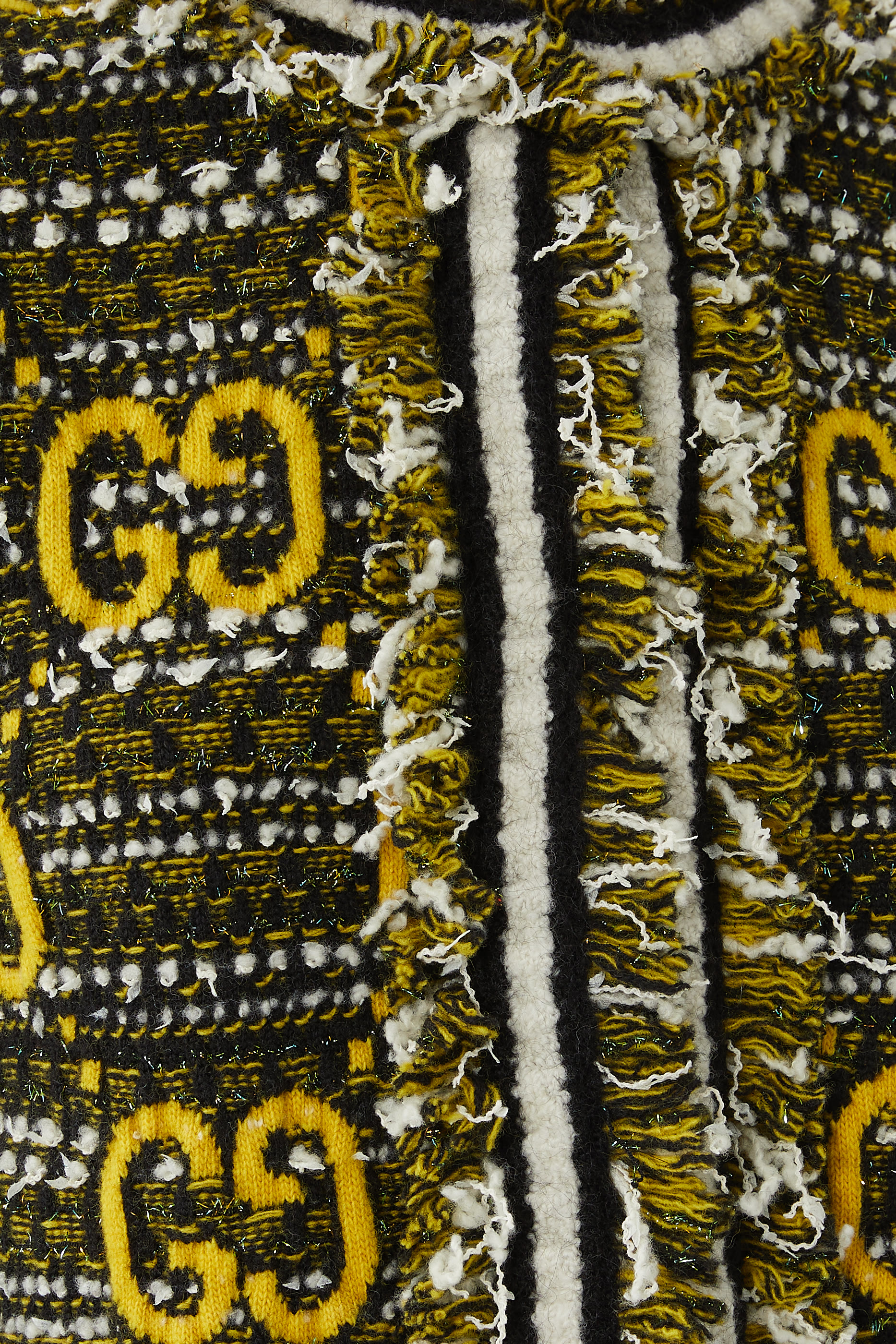 Wool Mohair GG Cardigan