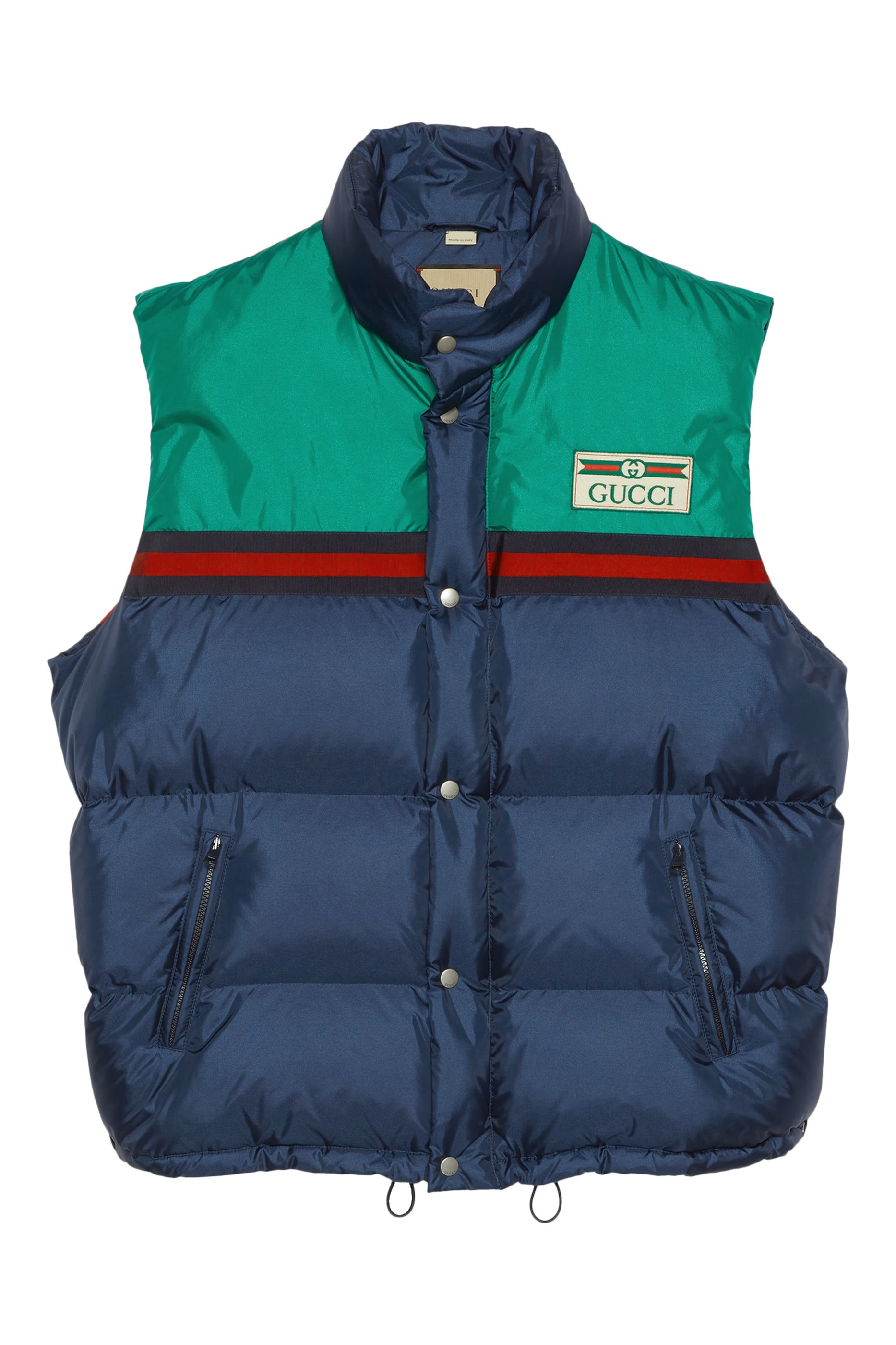 Nylon Satin Padded Gilet