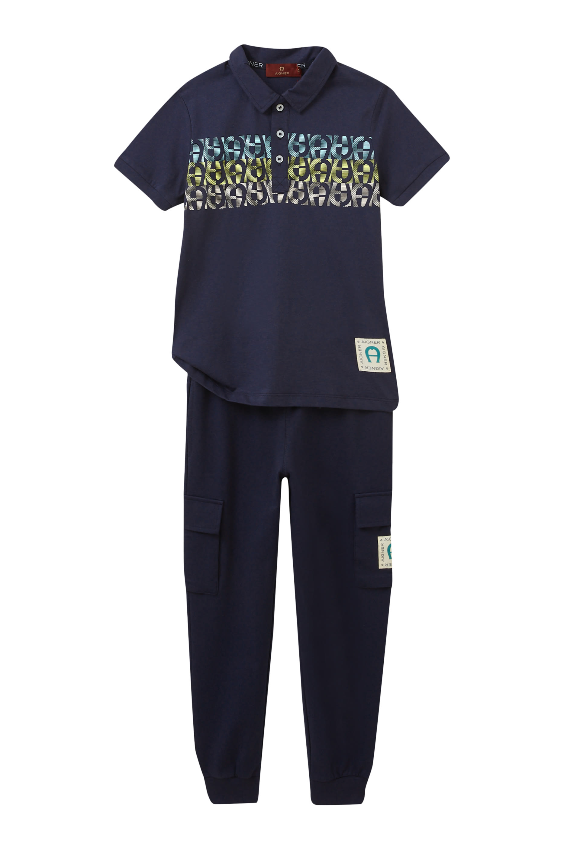 Kids Long Staple Jersey Cotton Polo Shirt