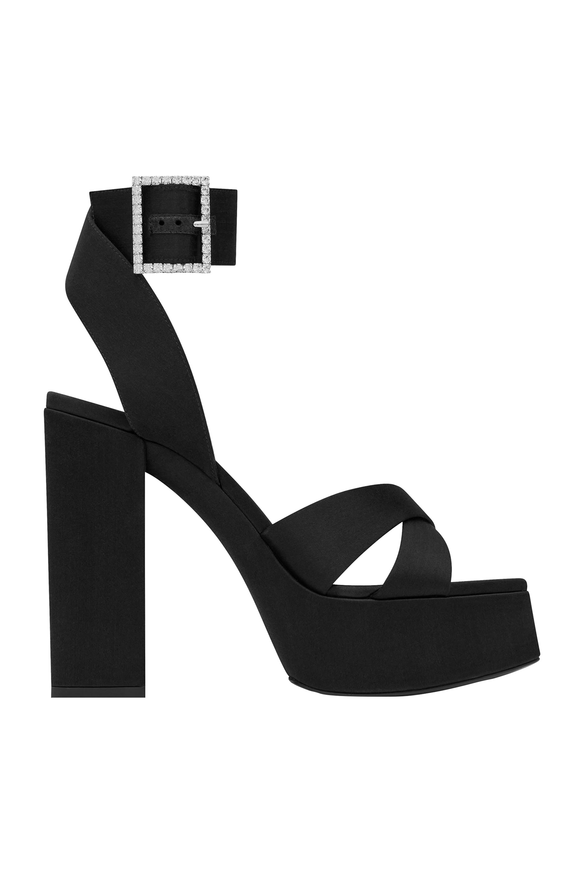 Bianca 125 Satin Platform Sandals
