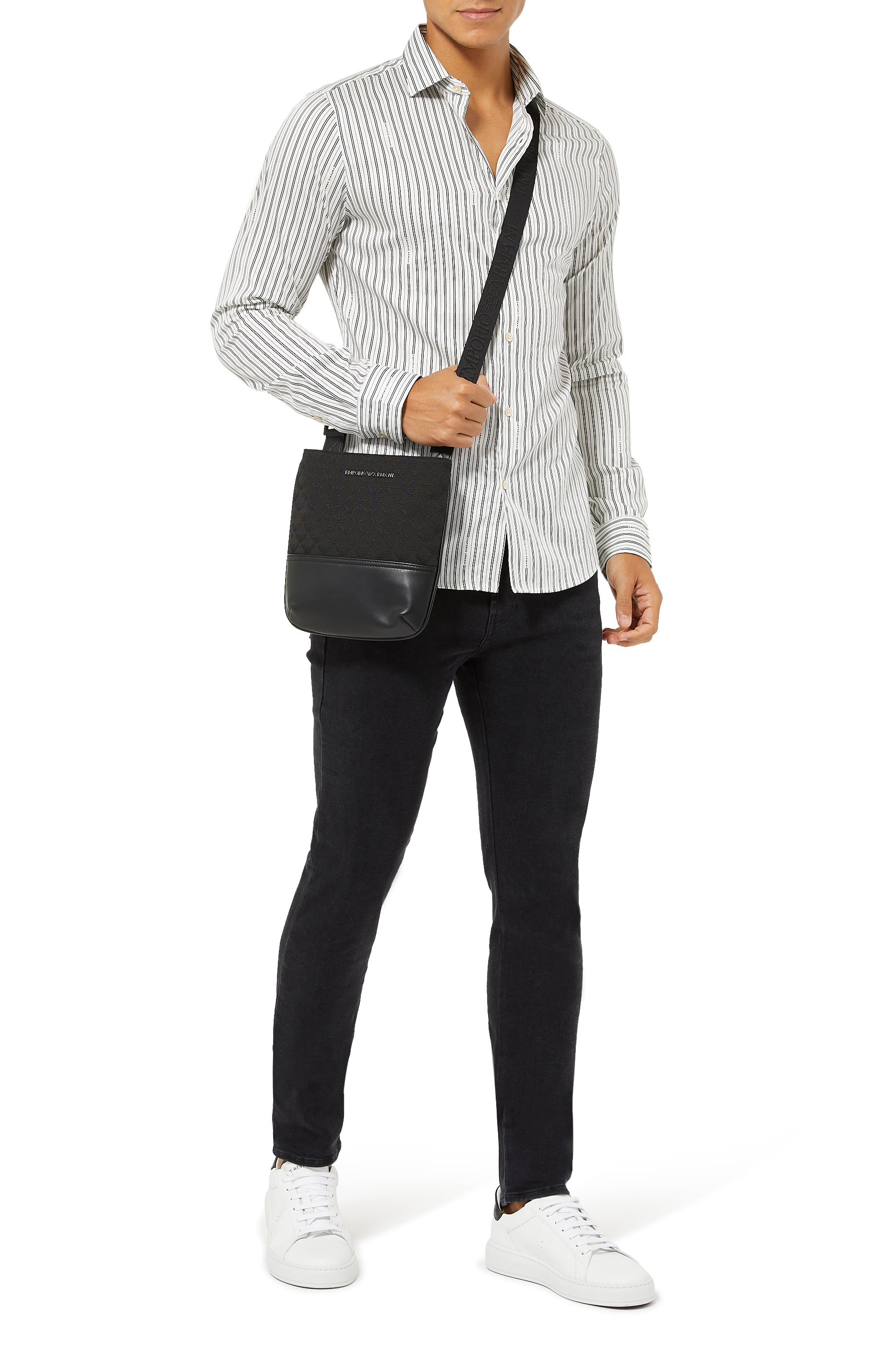 EA Monogram Messenger Bag