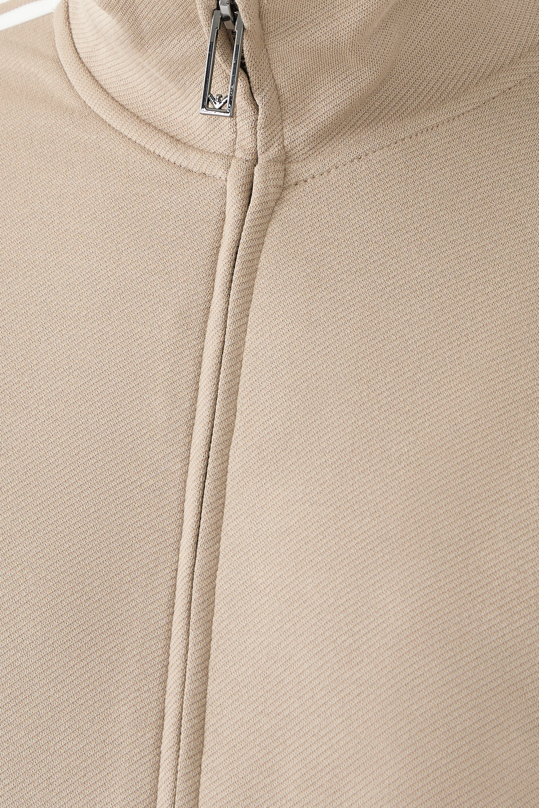 Zip-Up Jersey Sweatshirt