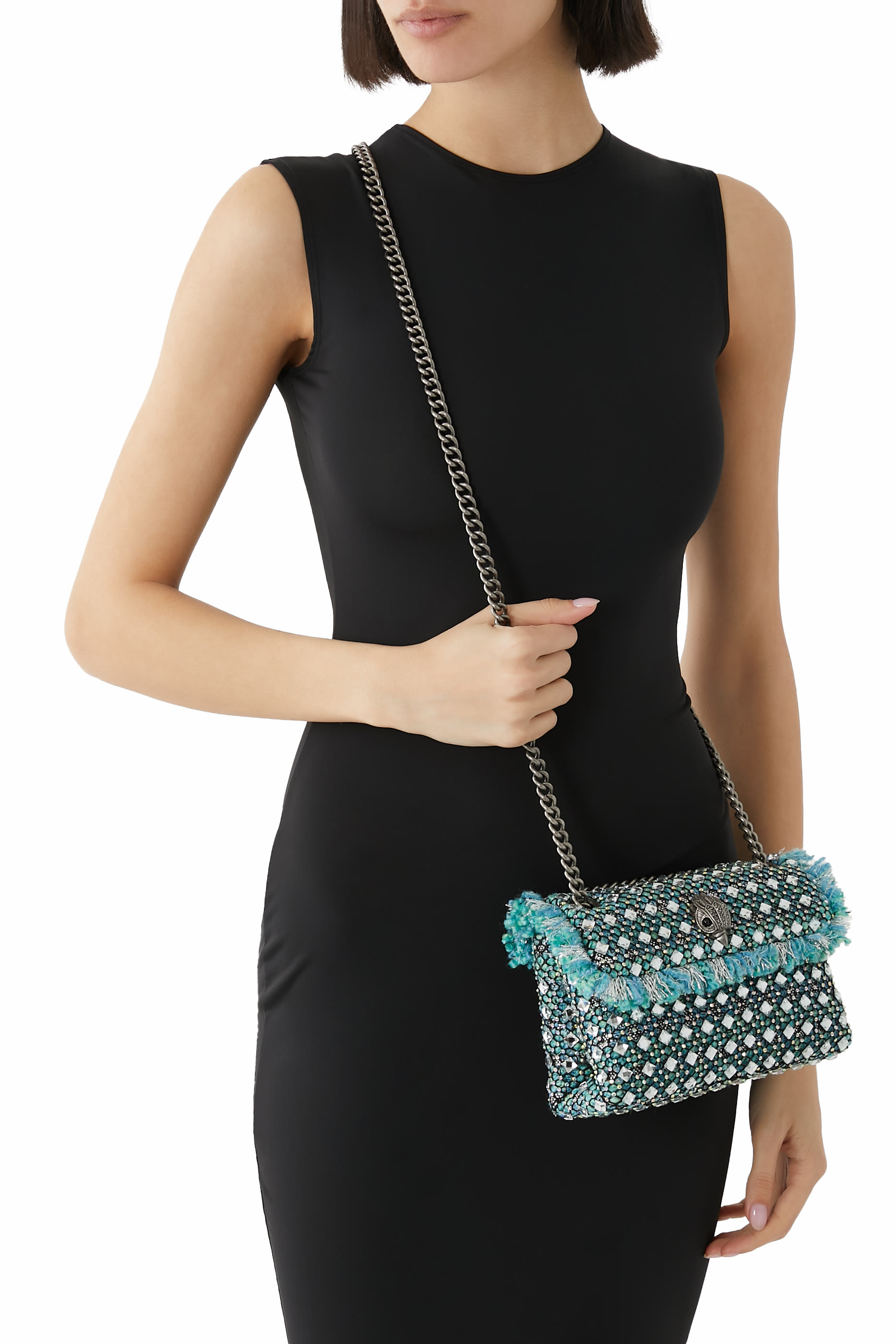 Tweed Mini Kensington Bag