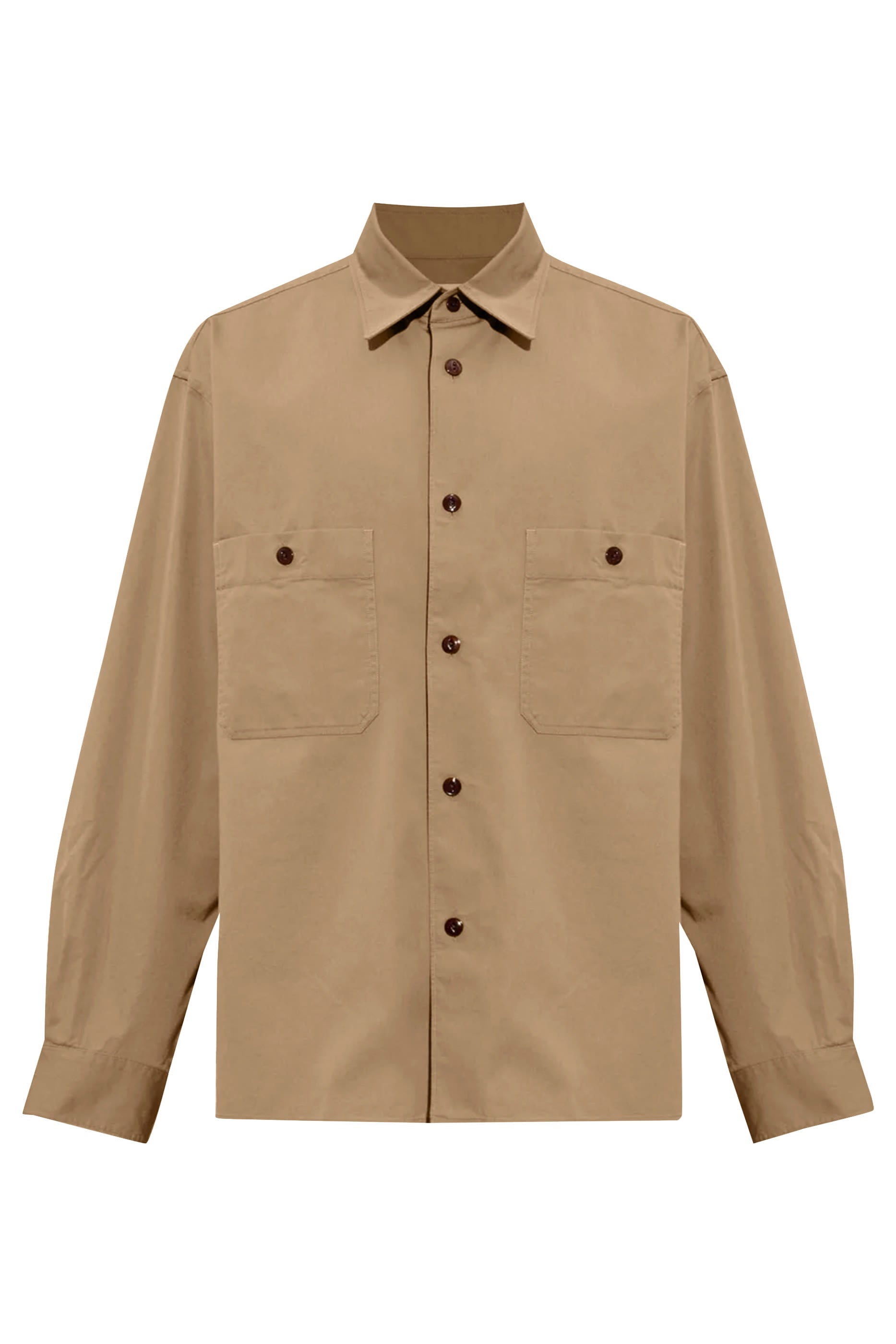 Two-Pocket Button-Up Shirt