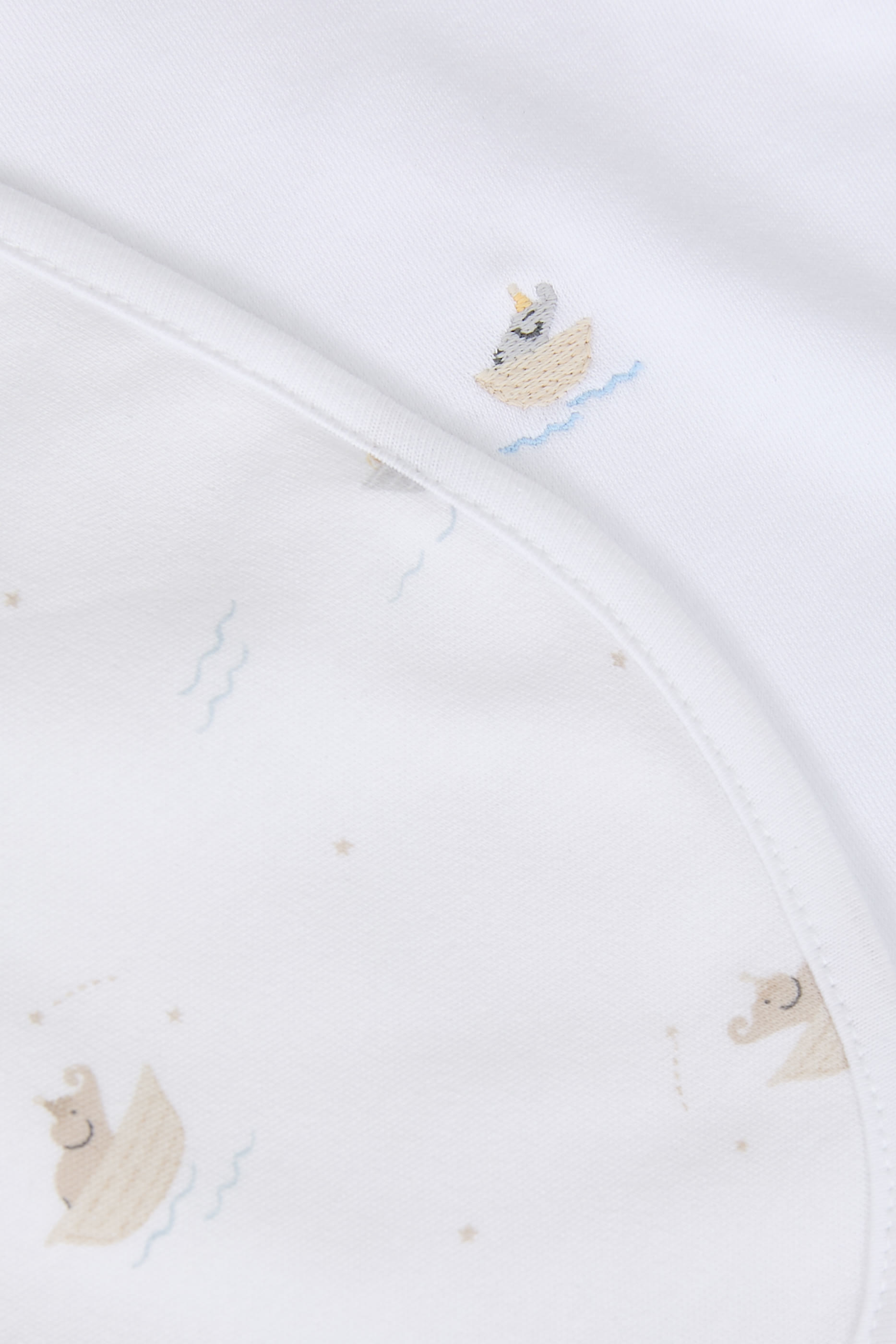 Kids  Organic Cotton Safari Bibs, Set of 2