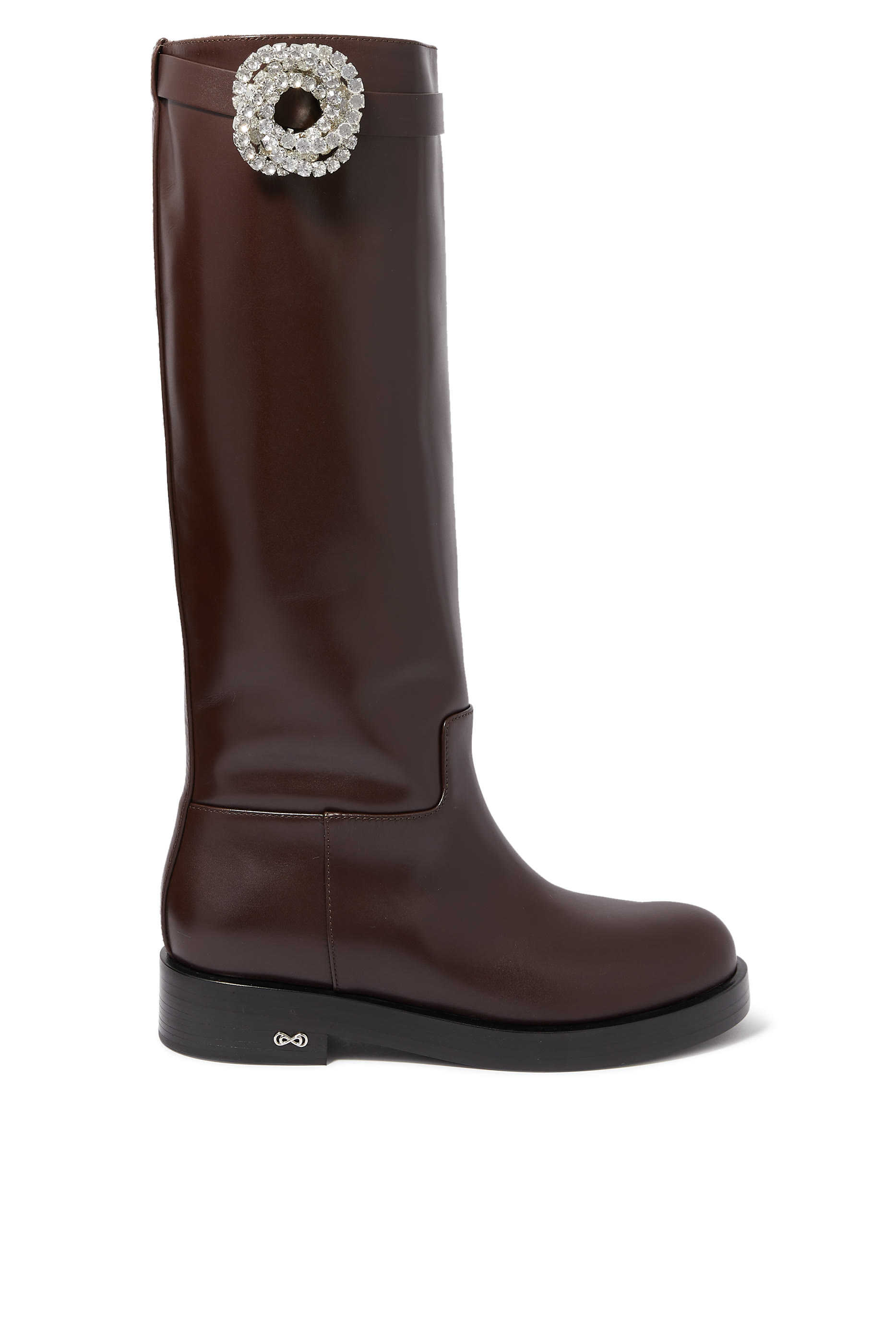 Galaxy Leather Riding Boots