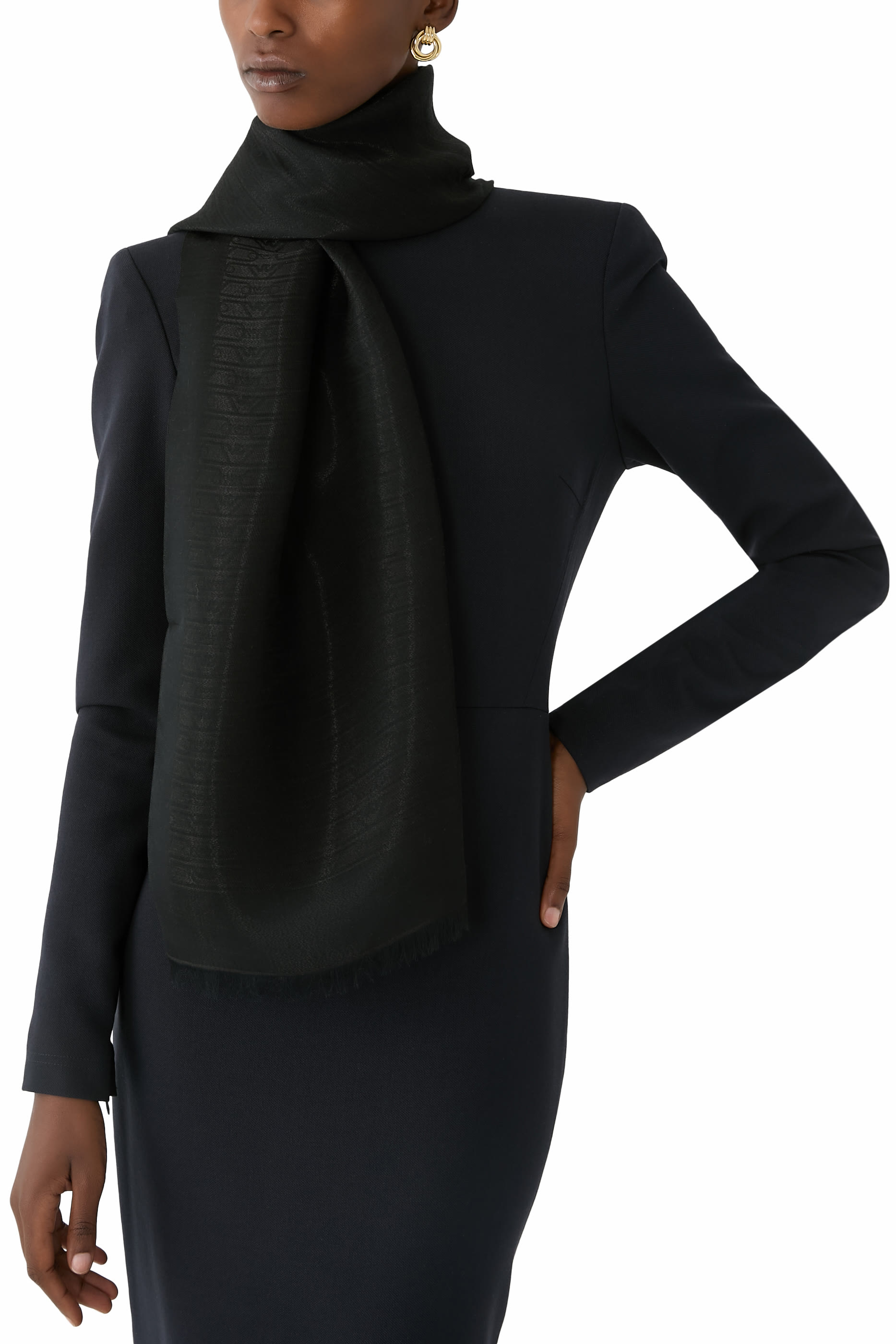 Eagle Logo Modal Scarf