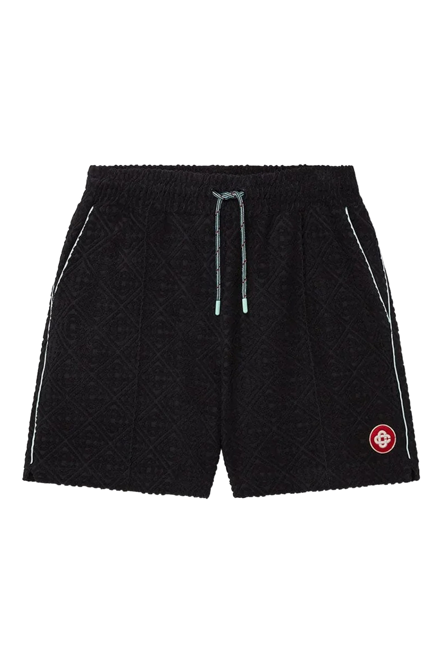 Cotton Monogram Jacquard Shorts 