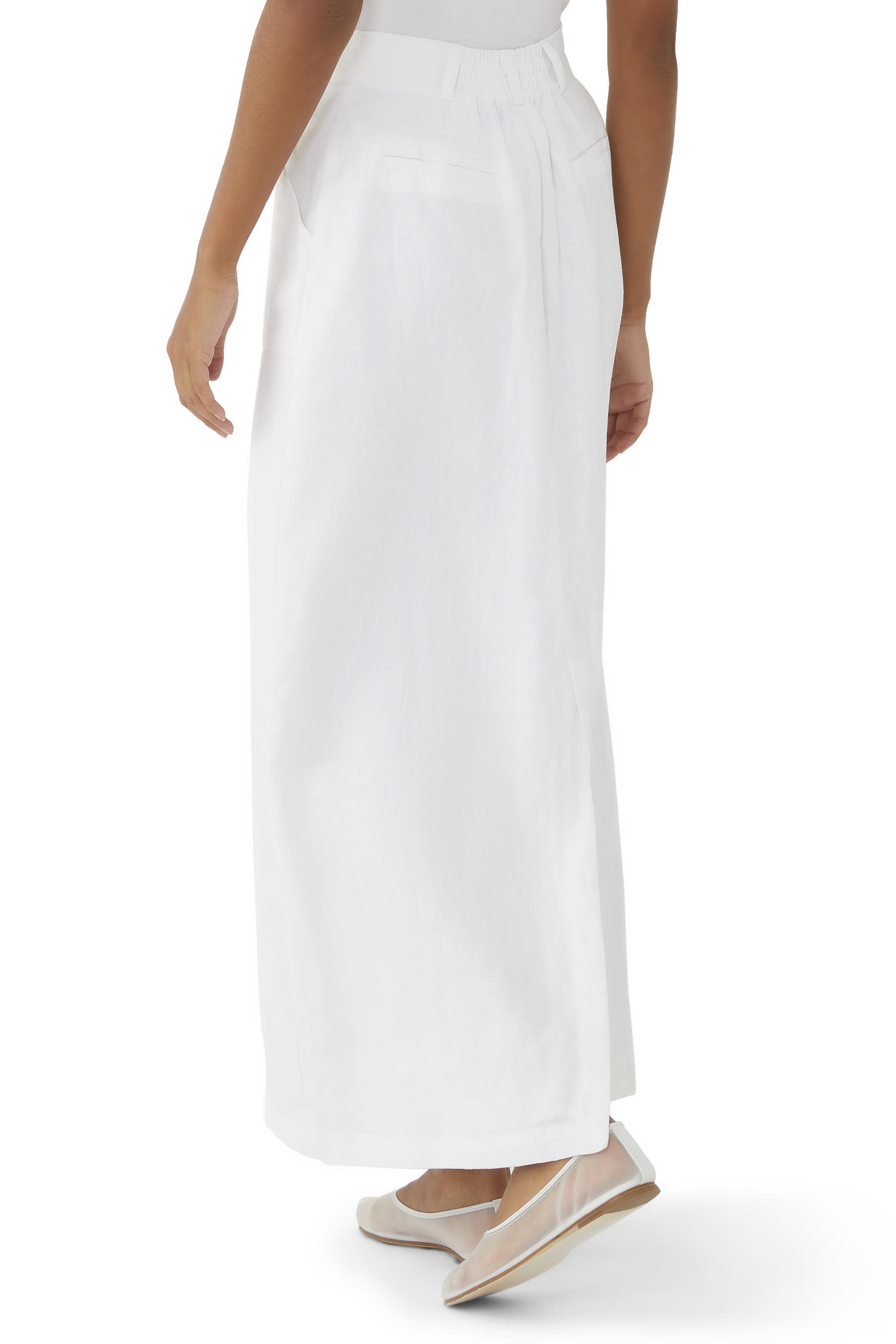 Amreli Linen Maxi Skirt