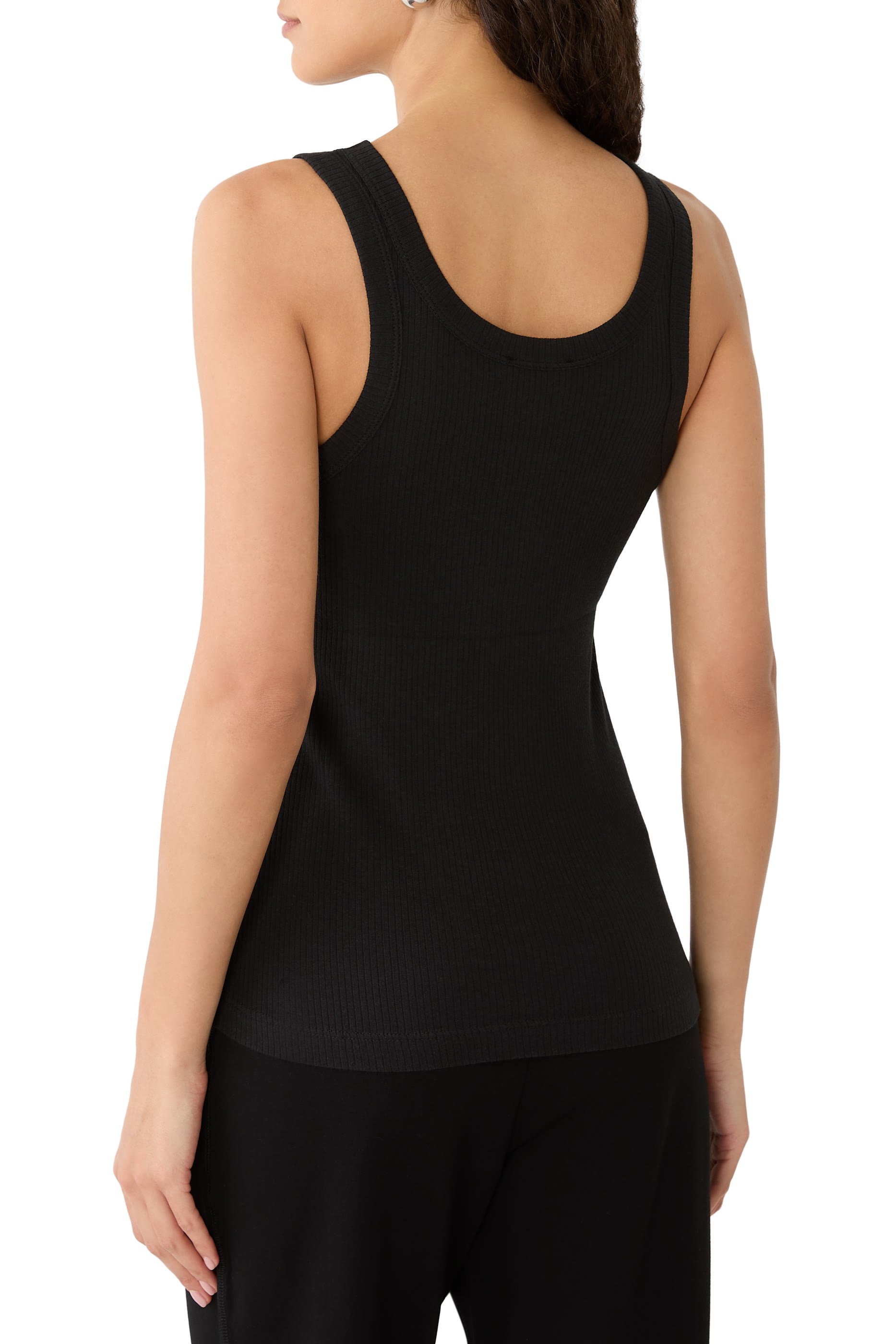 Ribbed Organic Cotton Lounge Vest