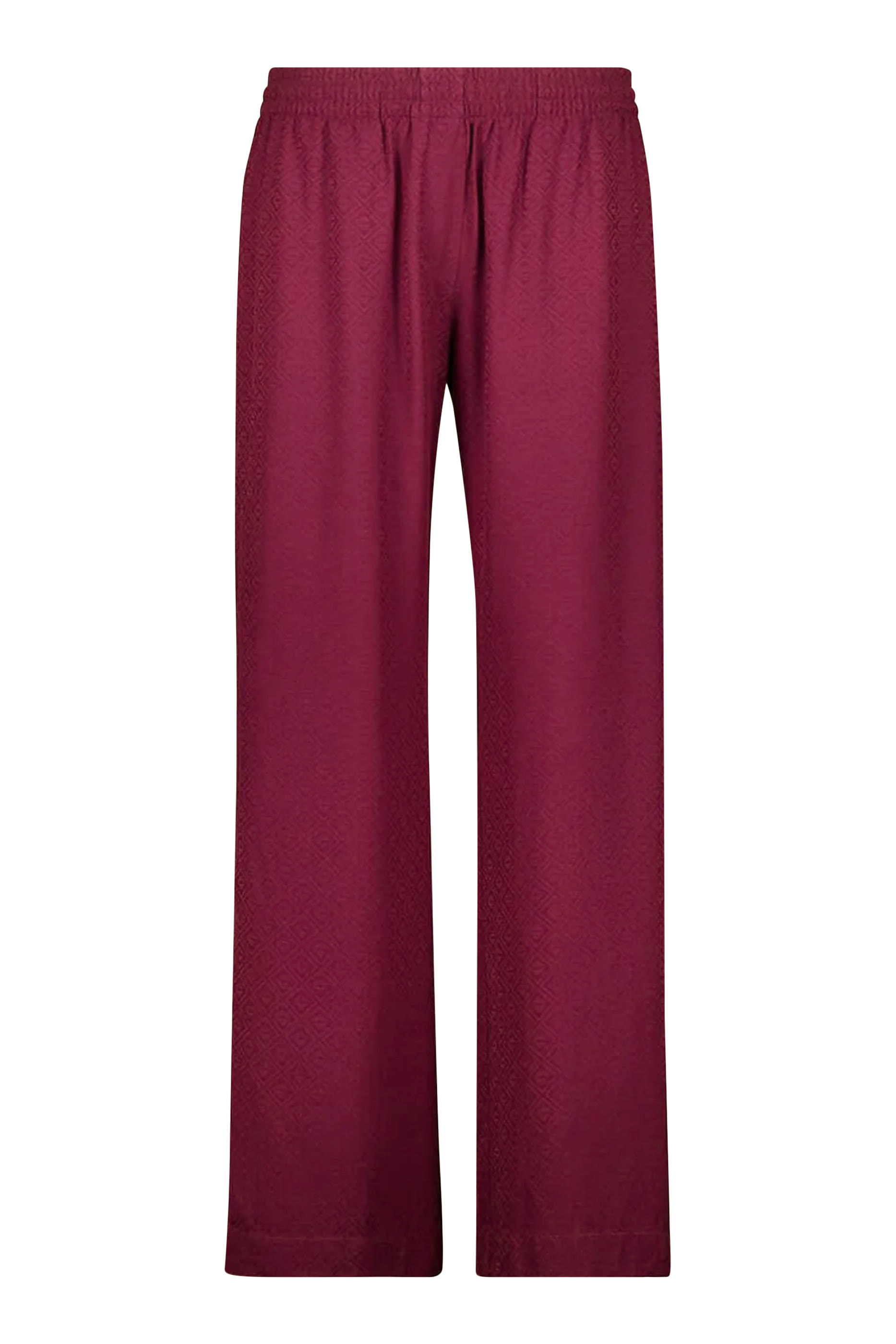 Monogram Silk Trousers