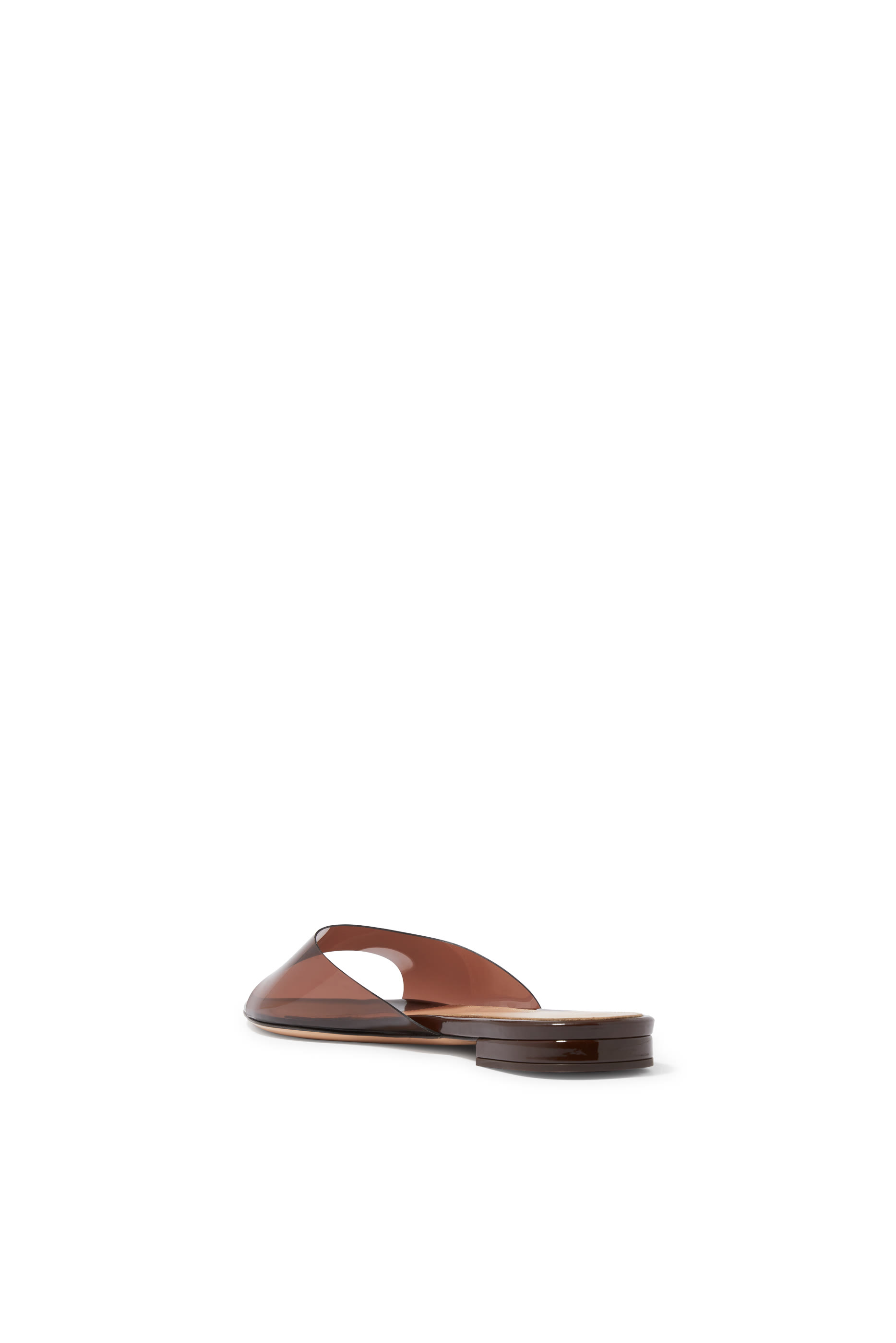 Elle Plexi Flat Sandals