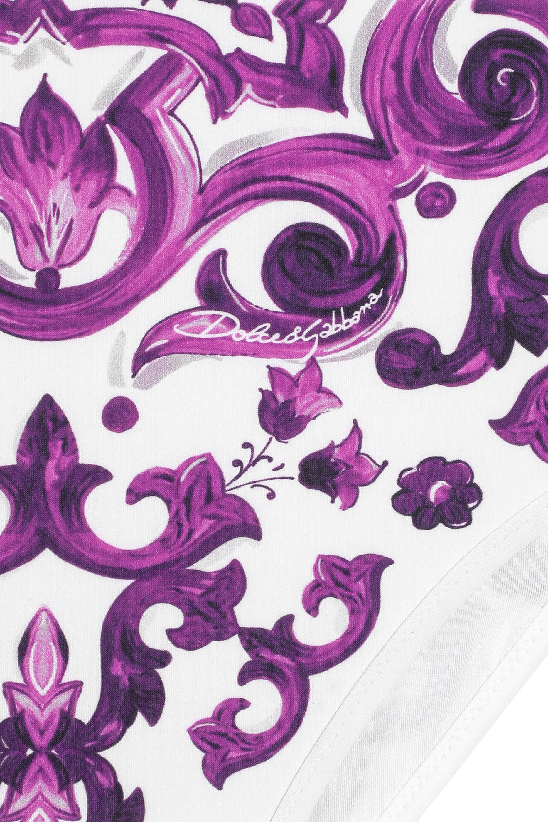 Kids Majolica Print One-Piece Swimsuit