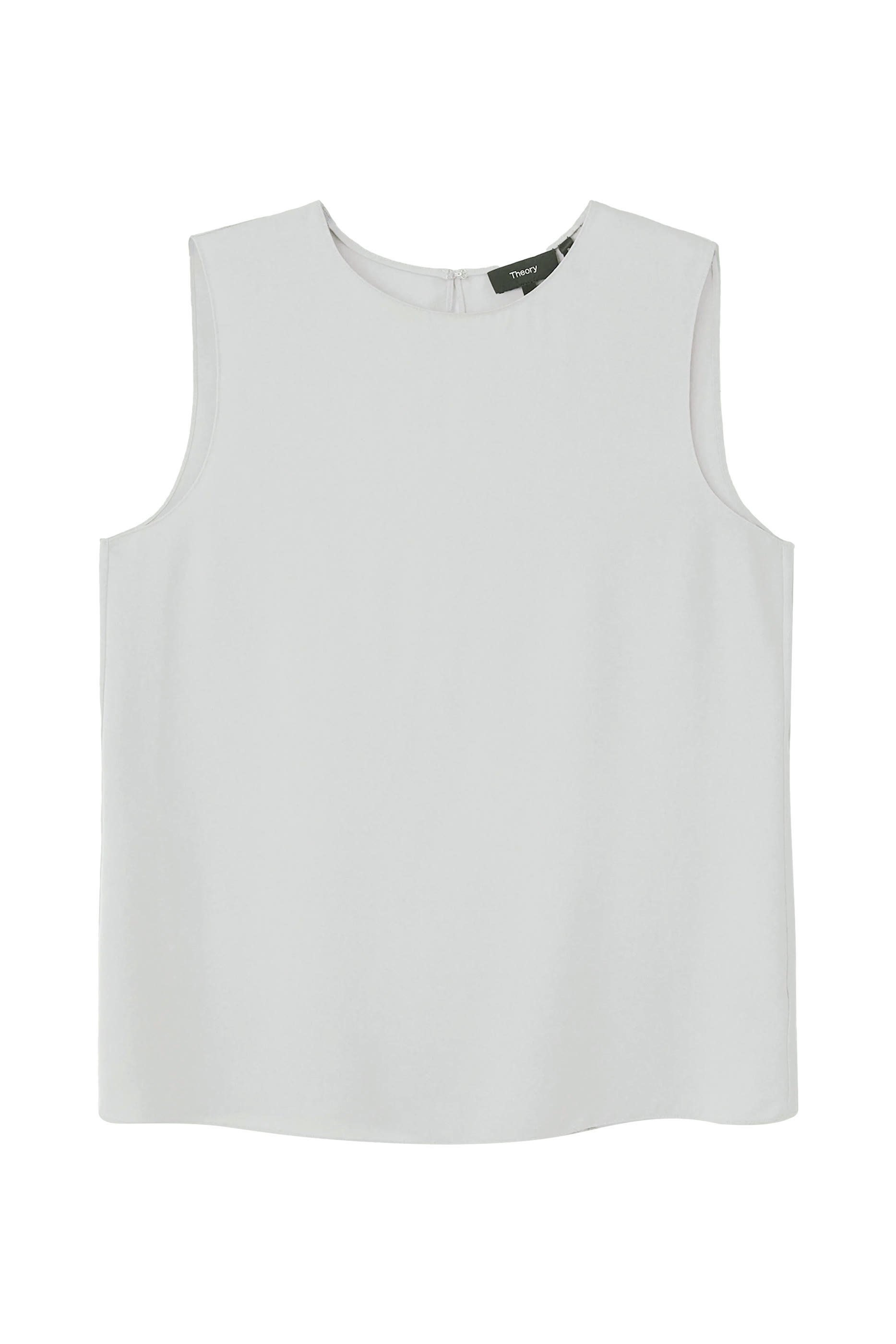 Shell Top in Silk Georgette