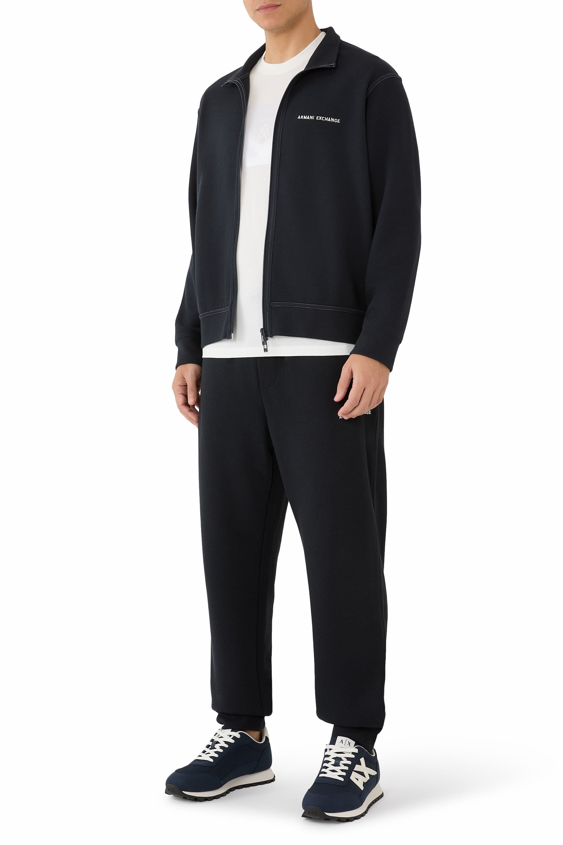 AX Logo Zip Sweatshirt