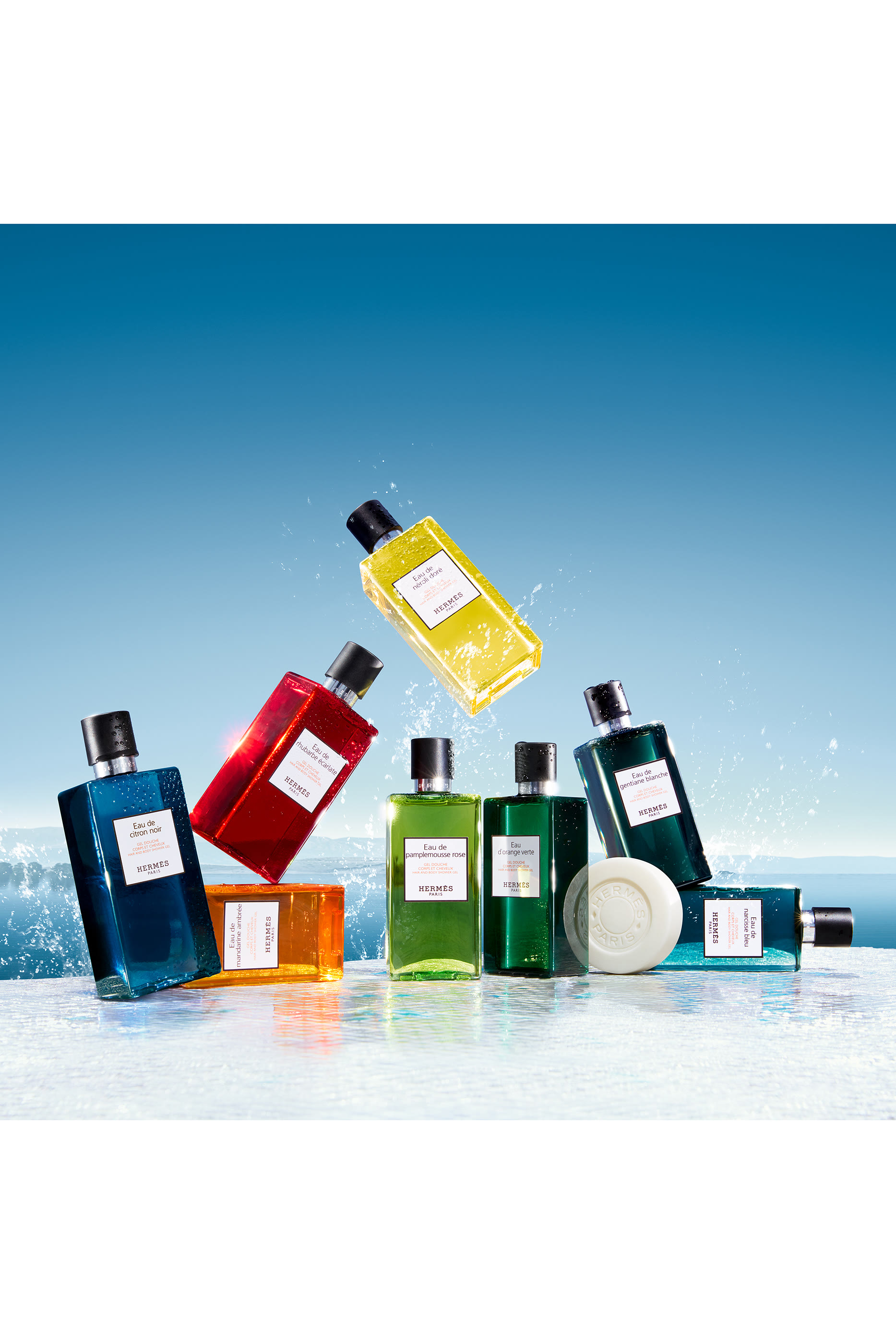 Eau de rhubarbe &eacute;carlate, Hair and body shower gel