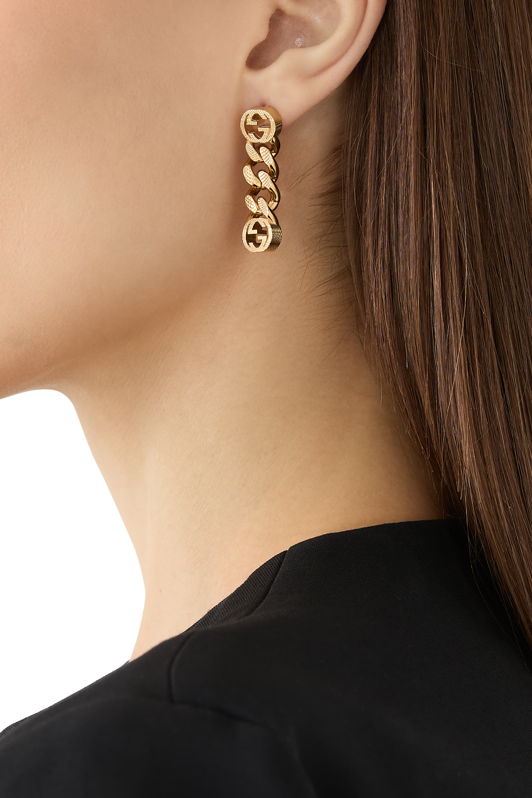 Interlocking Gourmette Earrings