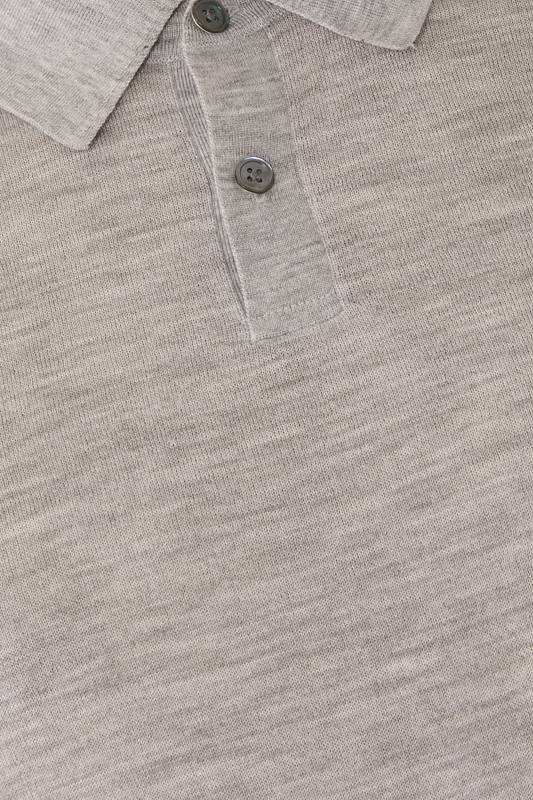 Ultrafine Cashmere Tipped Polo