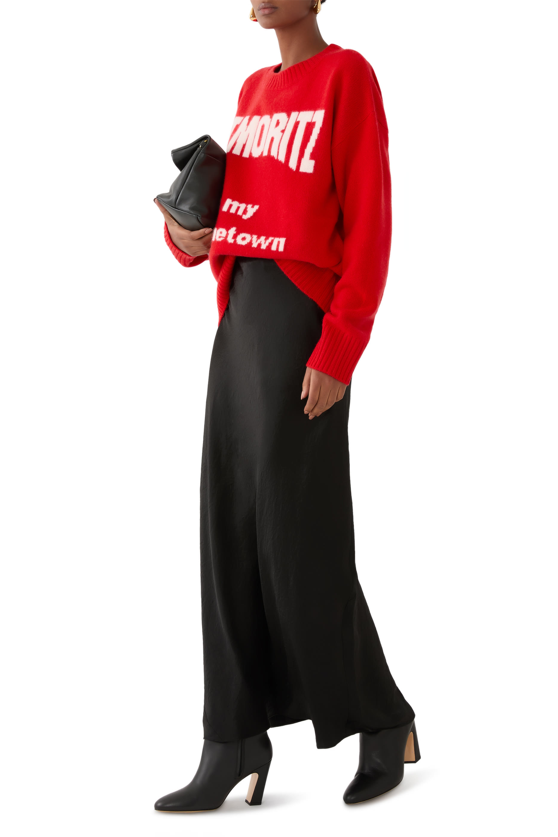 St. Moritz is My Hometown Knitted Sweater