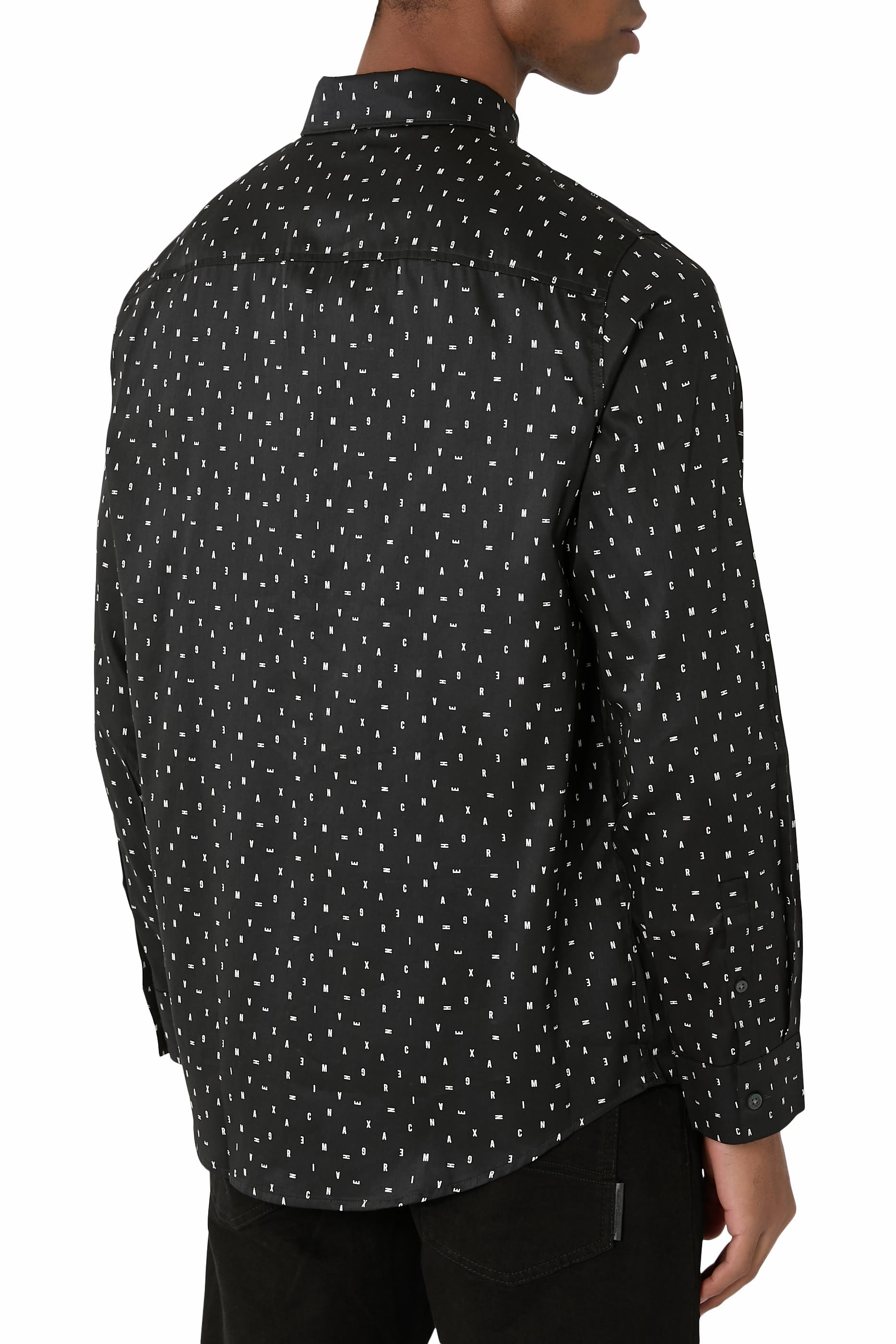 Logo Pattern Shirt
