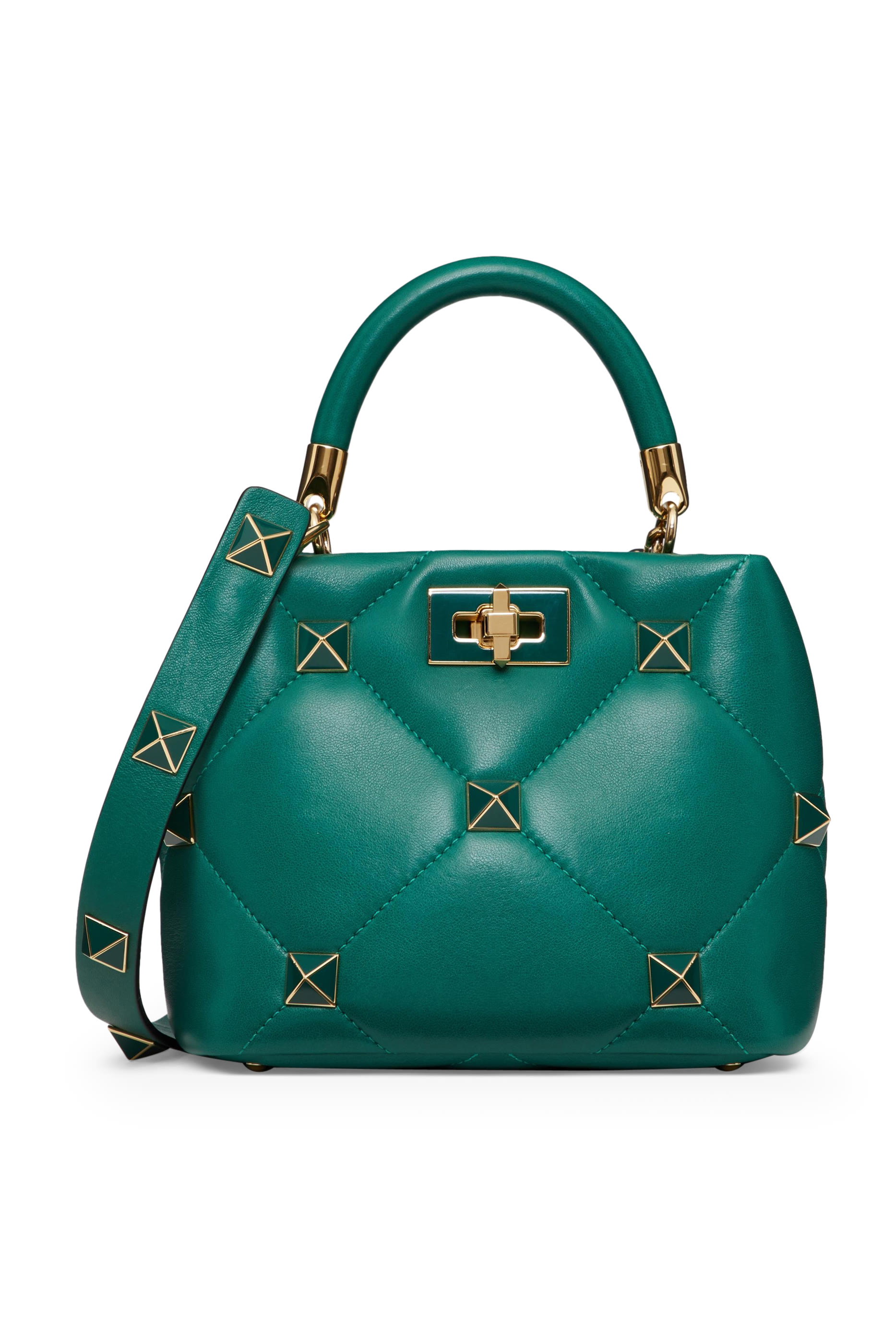 Valentino Garavani Roman Stud Top Handle Bag