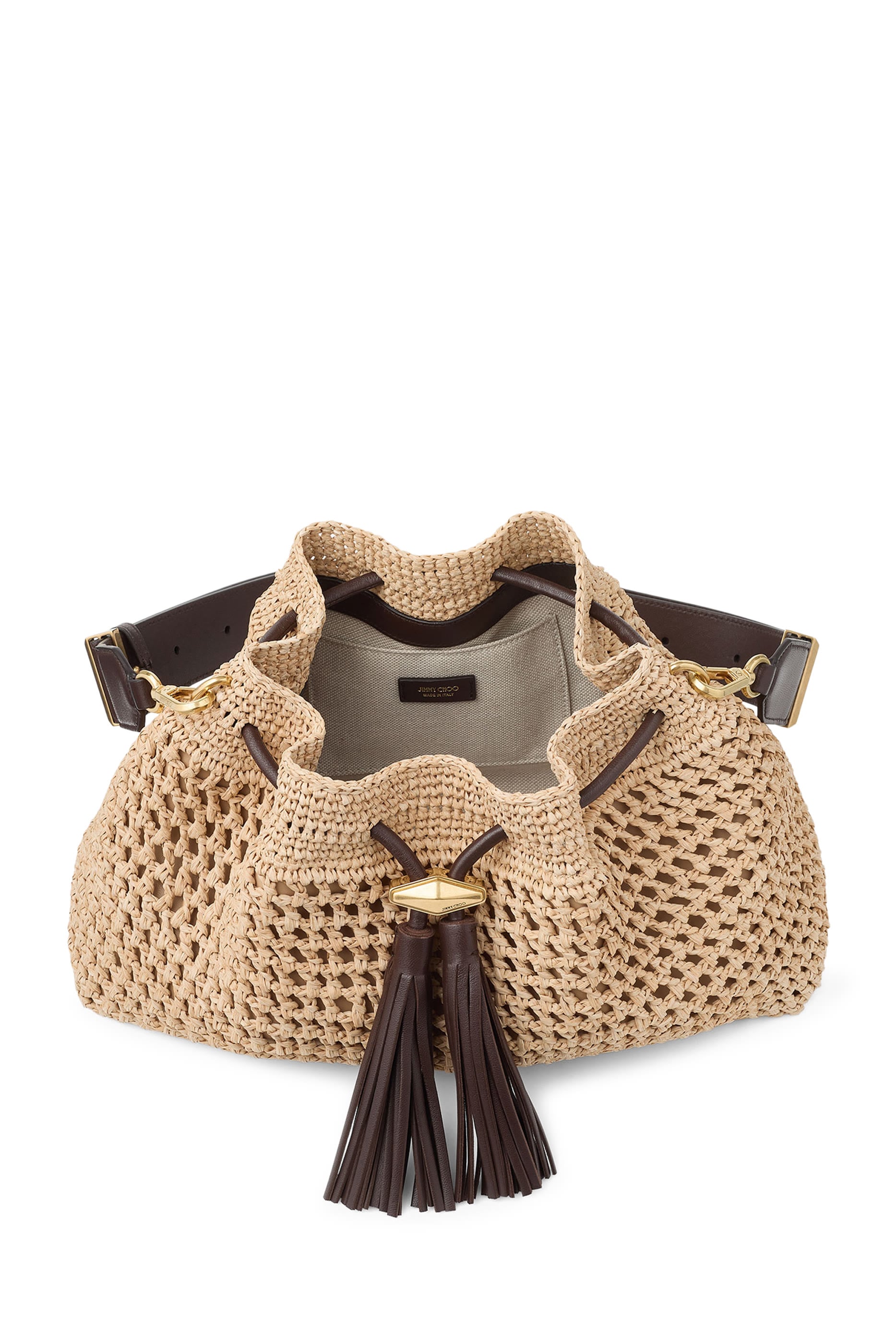 Cinch Crochet Shoulder Bag