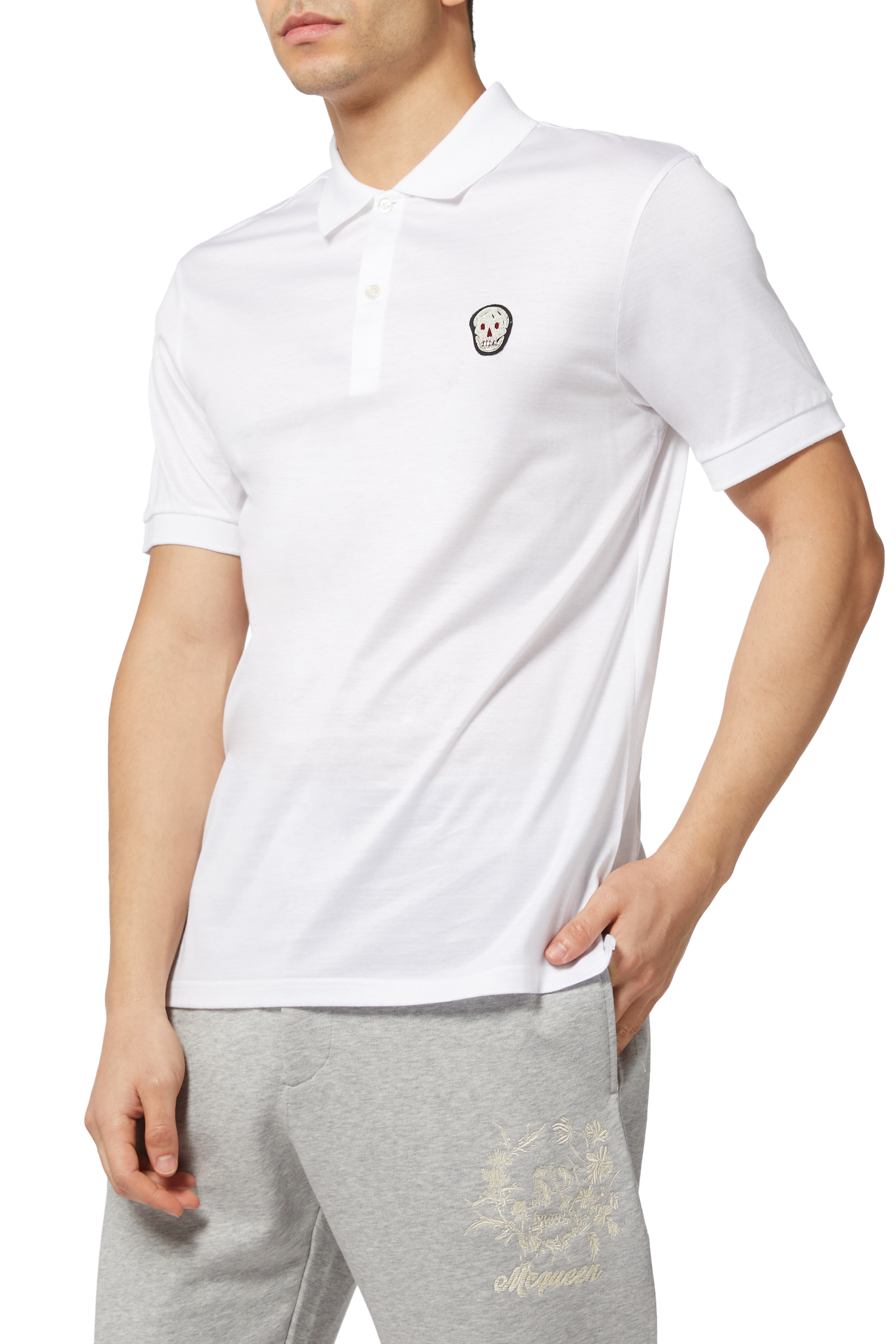 Cut and Sew Polo Shirt