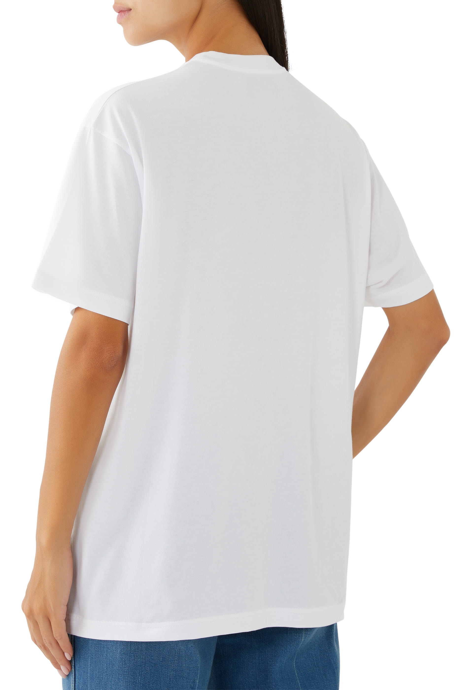Logo-Print Cotton Jersey T-Shirt