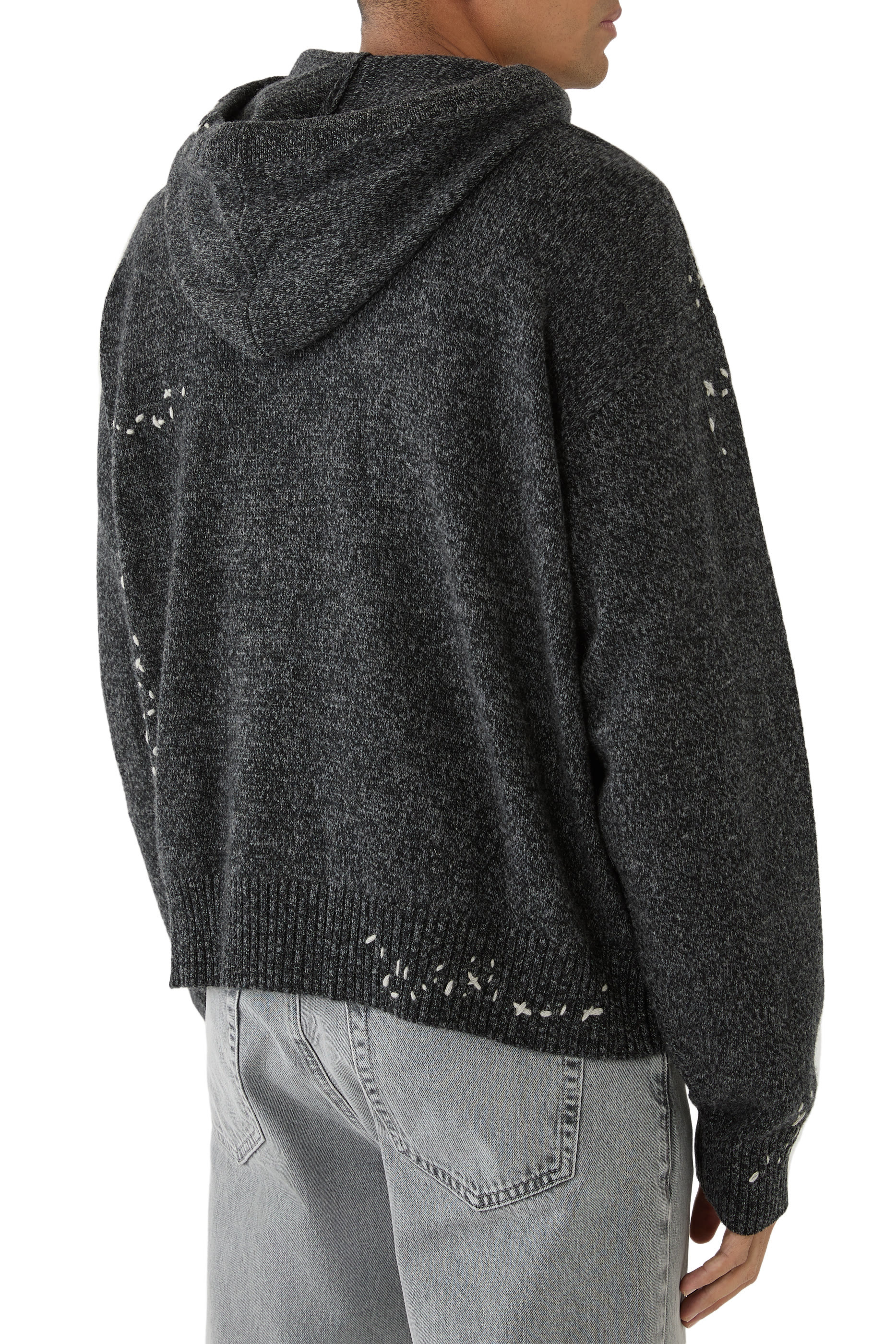 Office Knit Zip Hoodie