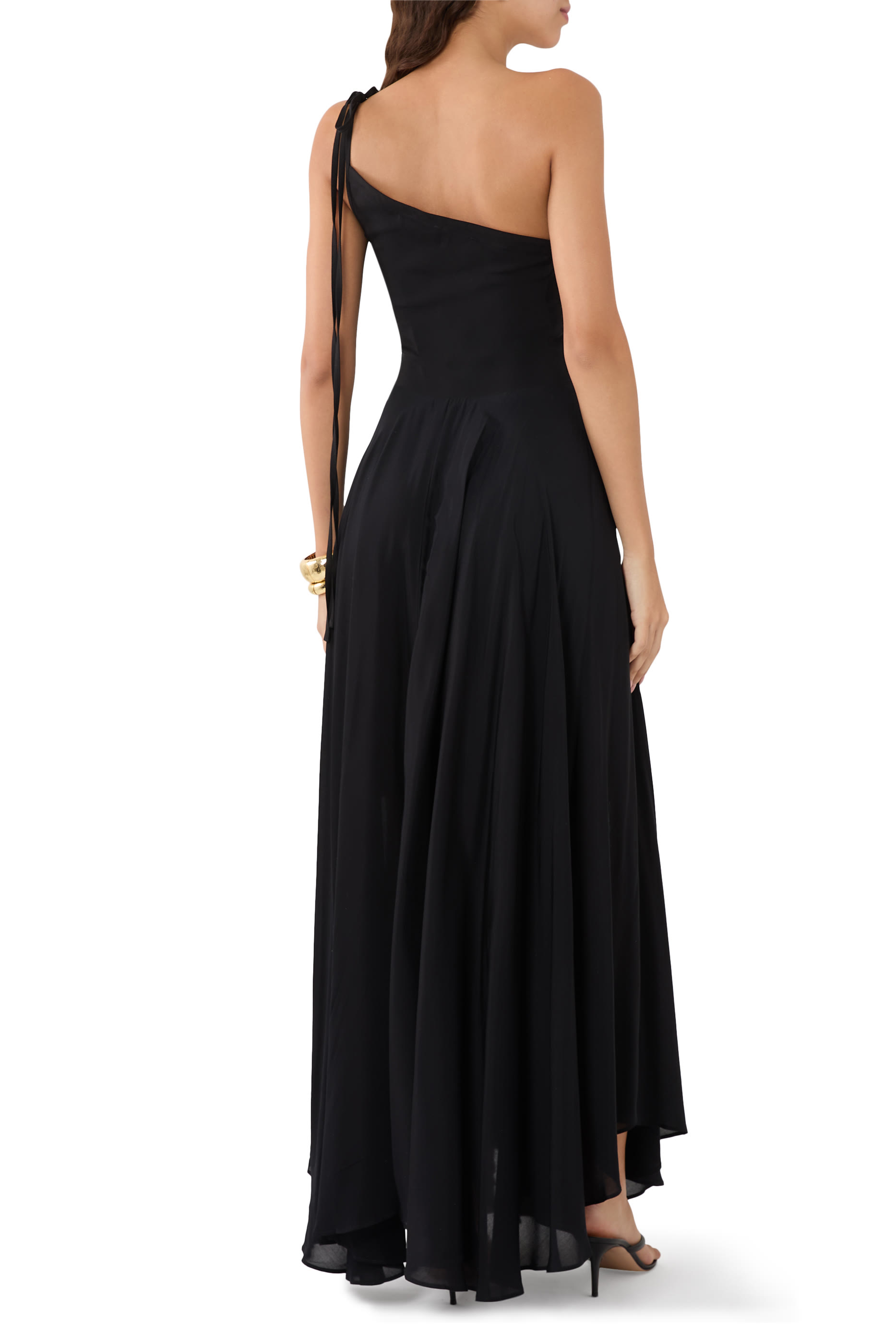 Cremona One Shoulder Maxi Dress