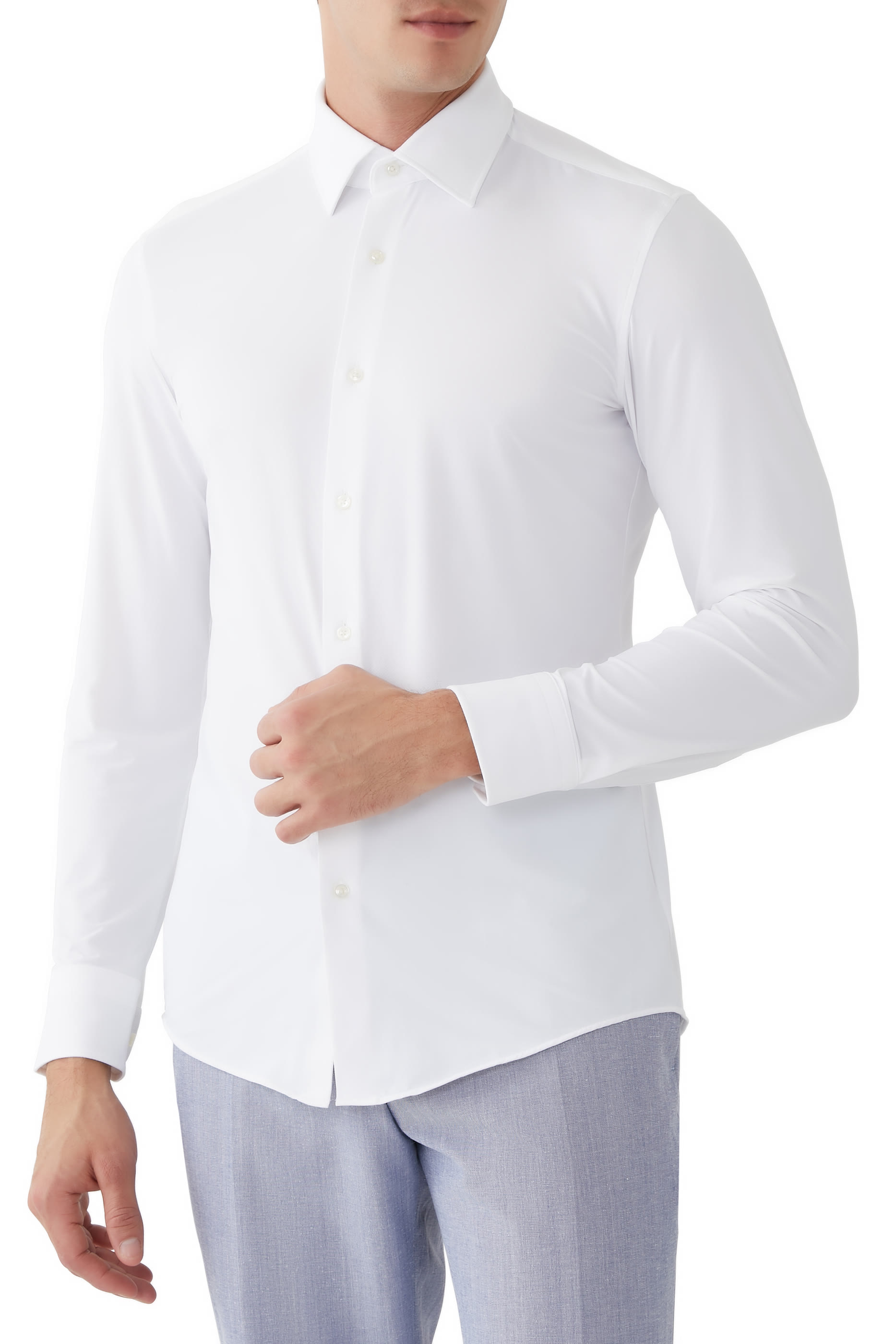 P Hank Kent C1 222 Slim-Fit Dress Shirt