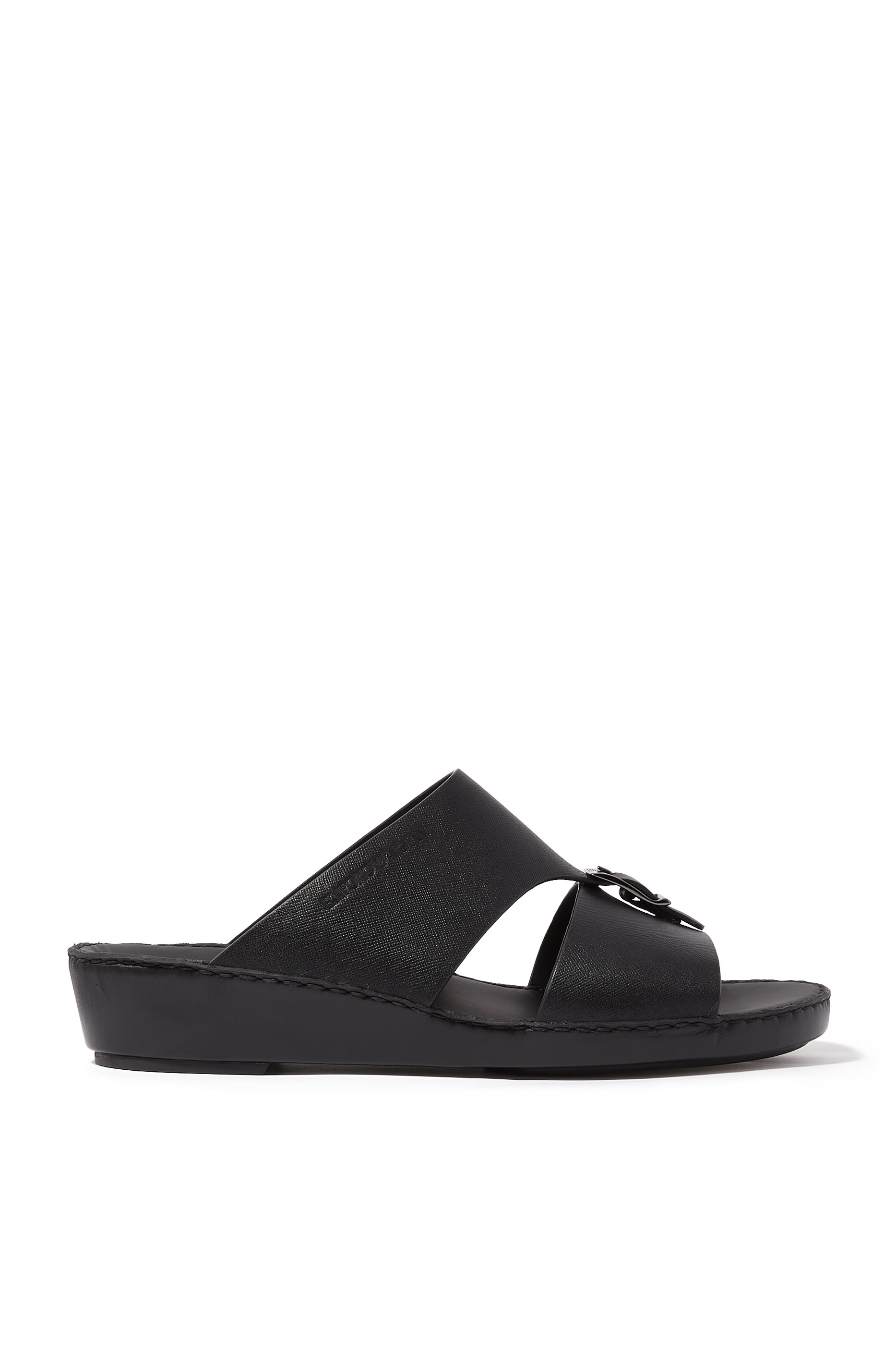 Arabic Buckle Detail Sandals