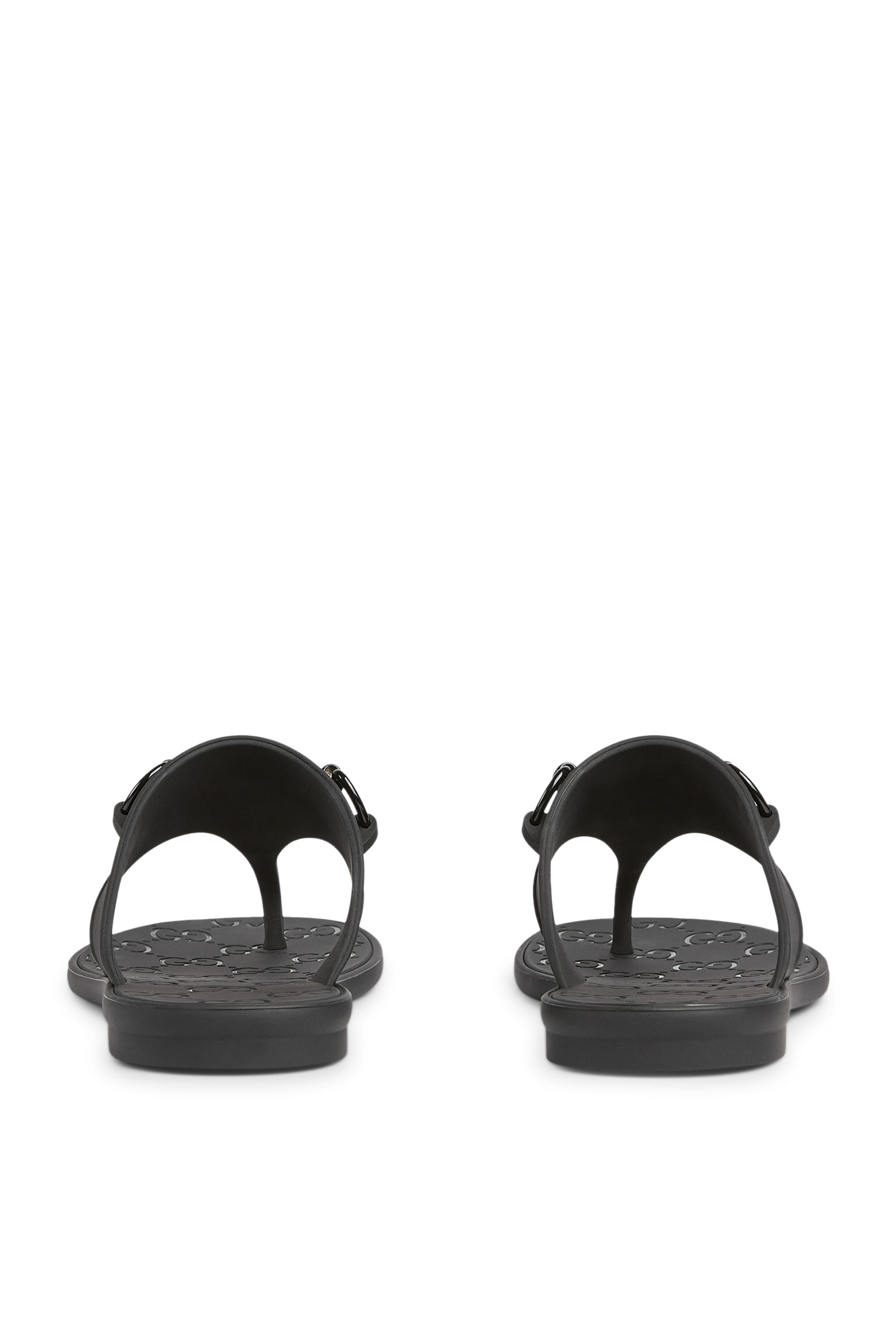Horsebit Thong Sandals