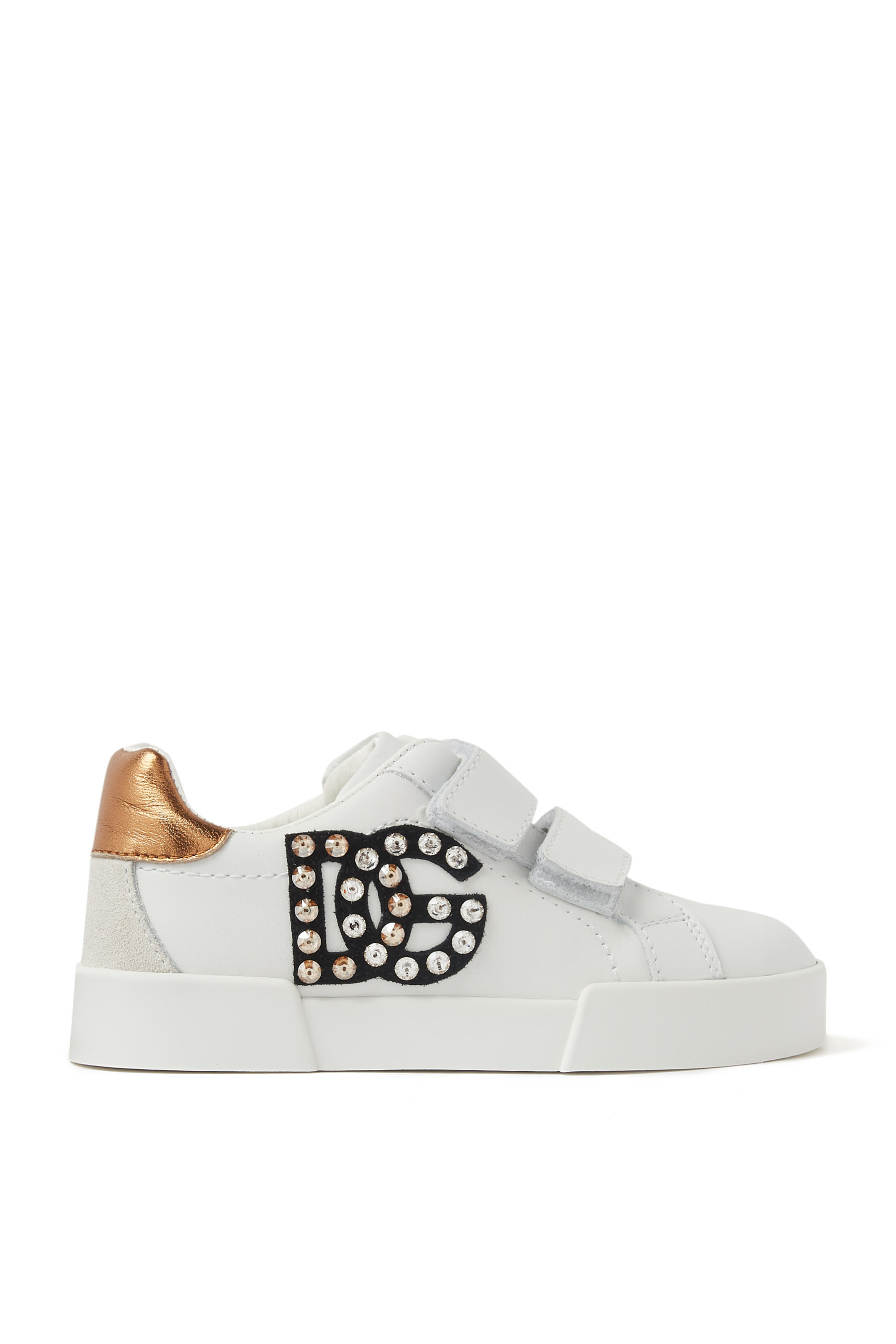 Kids Portifino Leather Sneakers