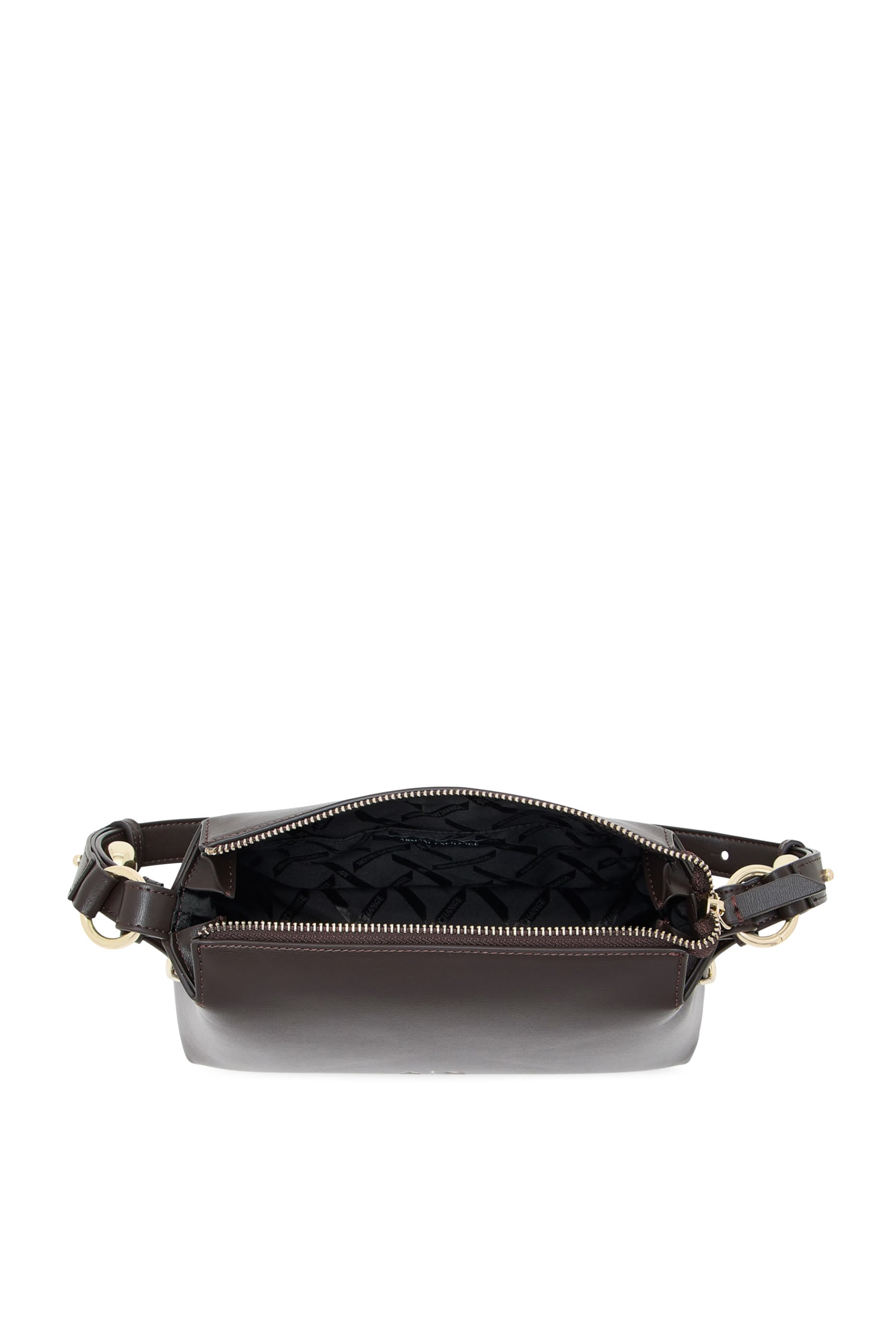Coated Fabric Shoulder Bag